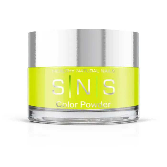 SNS Dipping Powder - Evinrude, Wake Up!- Green, Yellow Colors - 0.5oz (DIY)