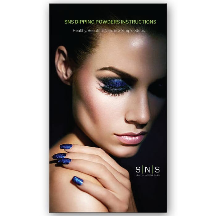 sns cosmetics How to Dip Instruction Booklet