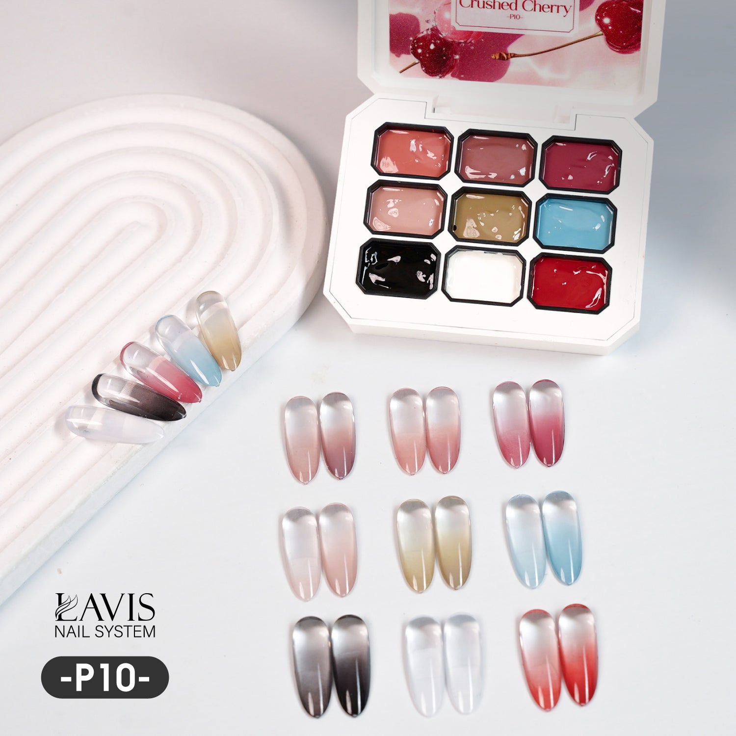 LAVIS 3 In 1 Pat Pat Gel - P10 - DTK Nail Supply