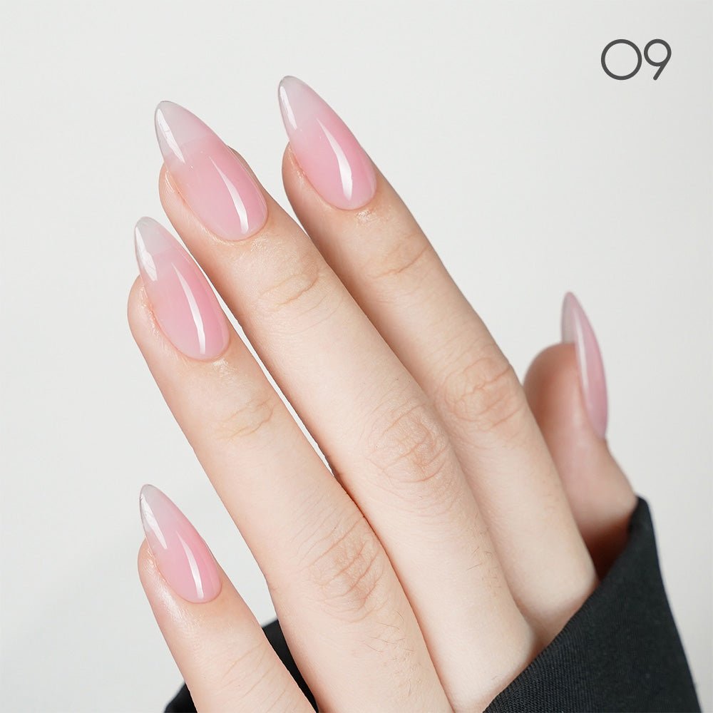 LAVIS Builder Gel 2 - 09 Princess Pink - Gel Polish 15ml - DTK Nail Supply