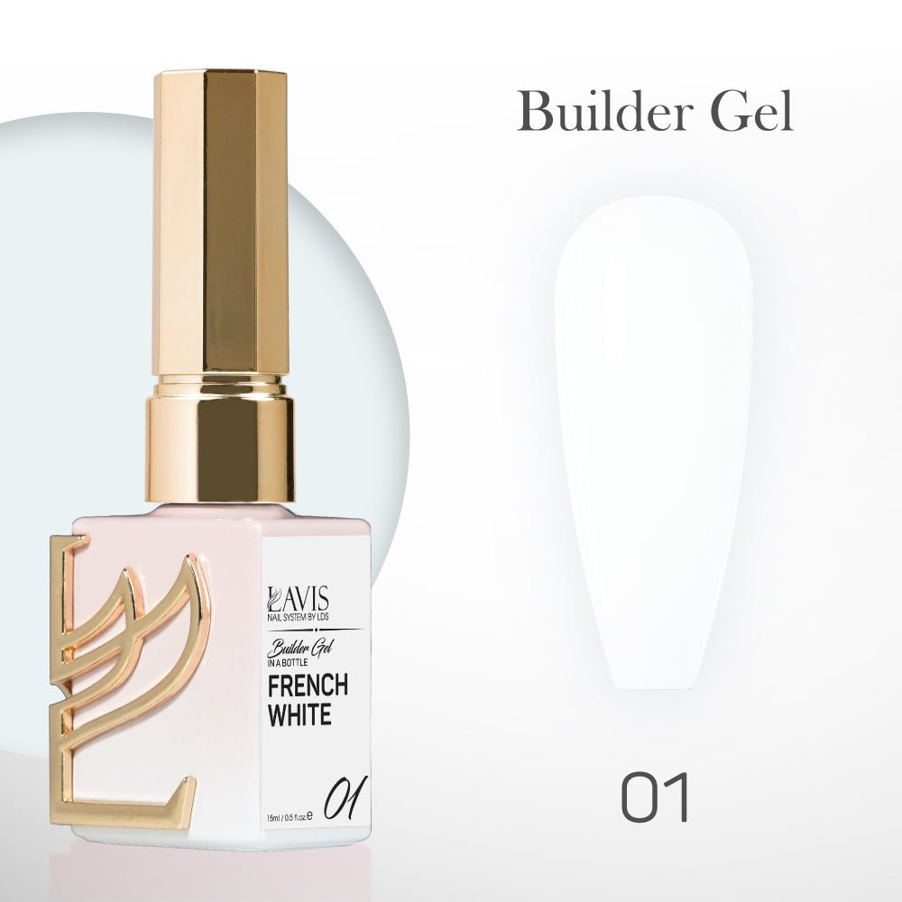 LAVIS Builder Gel In The Bottle - B01 - Gel Polish 15ml - DTK Nail Supply