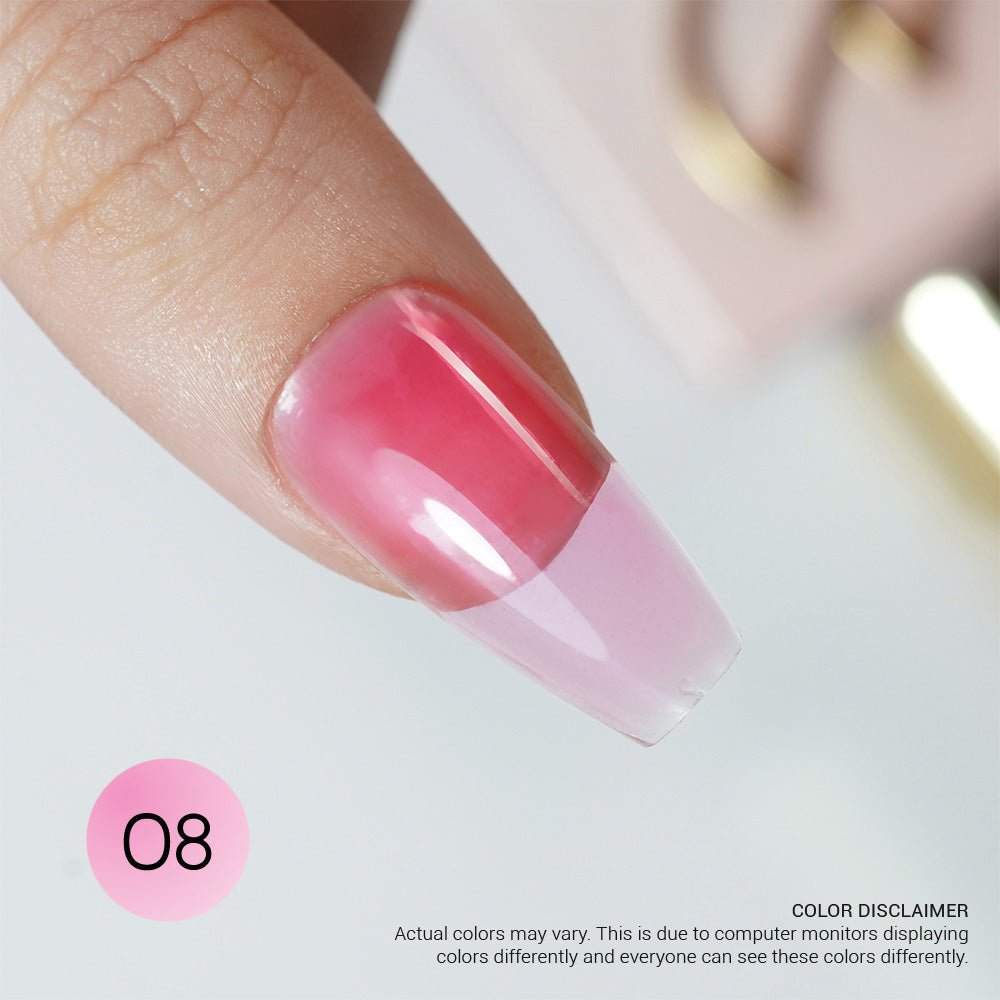 LAVIS Builder Gel In The Bottle - B08 - Gel Polish 15ml - DTK Nail Supply