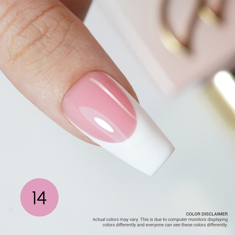 LAVIS Builder Gel In The Bottle - B14 - Gel Polish 15ml - DTK Nail Supply