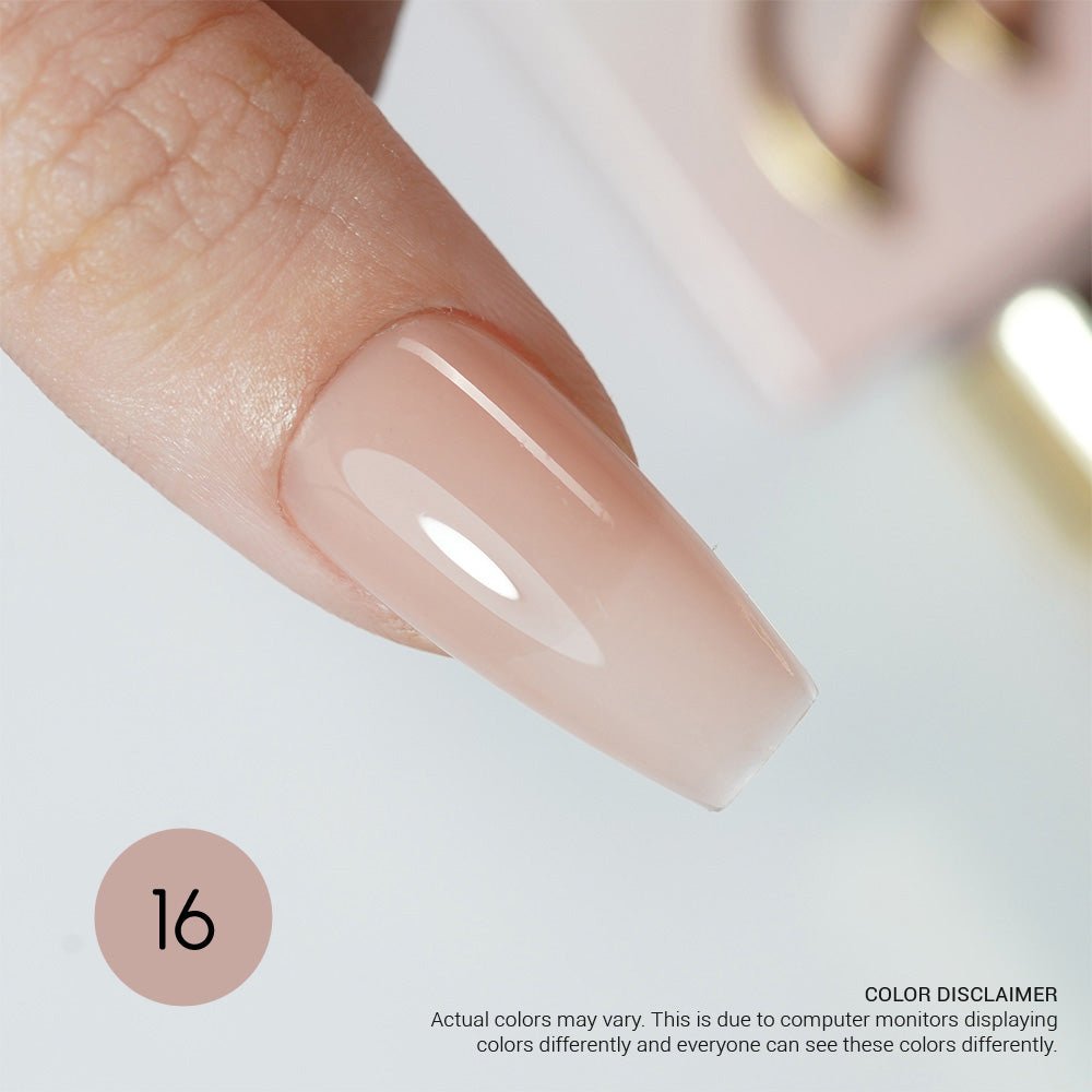 LAVIS Builder Gel In The Bottle - B16 - Gel Polish 15ml - DTK Nail Supply