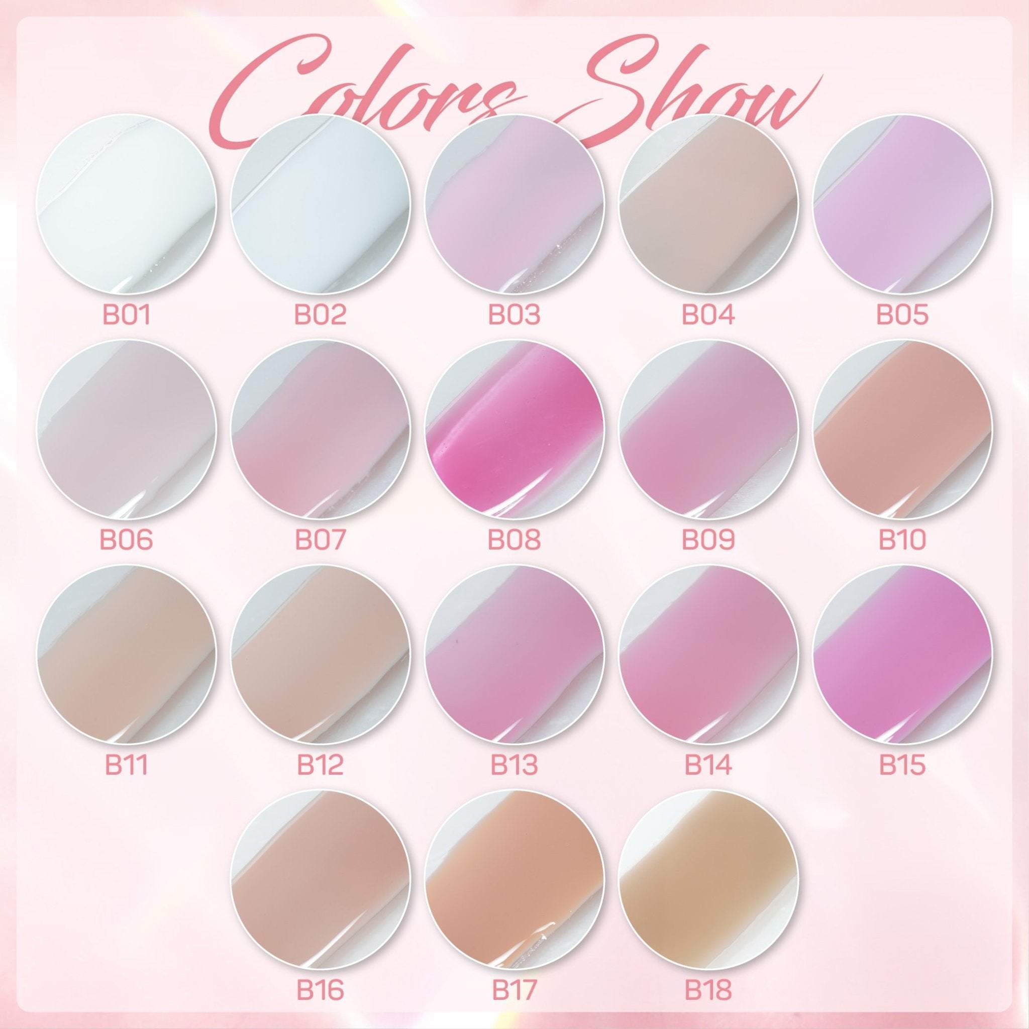 LAVIS Builder Gel In The Bottle - B18 - Gel Polish 15ml - DTK Nail Supply