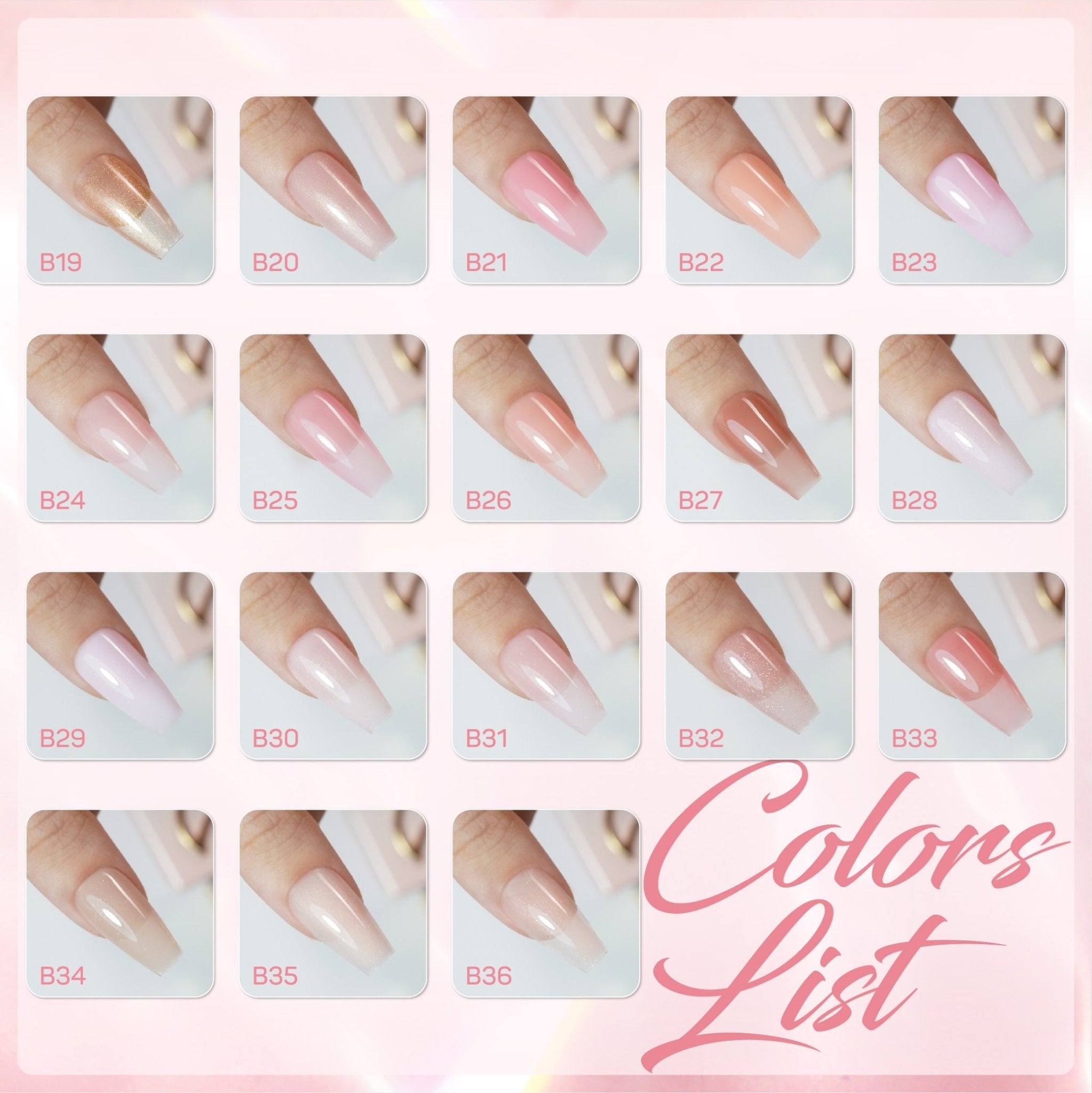 LAVIS Builder Gel In The Bottle - B19 - Gel Polish 15ml - DTK Nail Supply