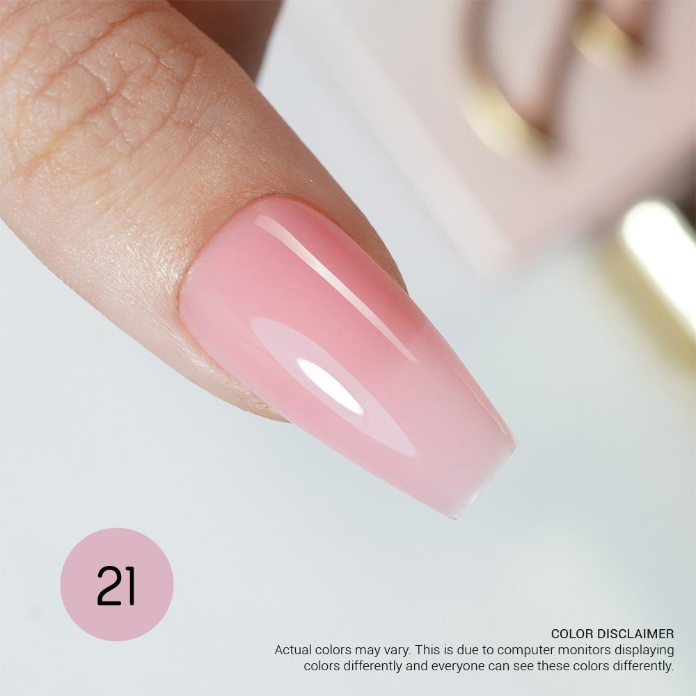 LAVIS Builder Gel In The Bottle - B21 - Gel Polish 15ml - DTK Nail Supply