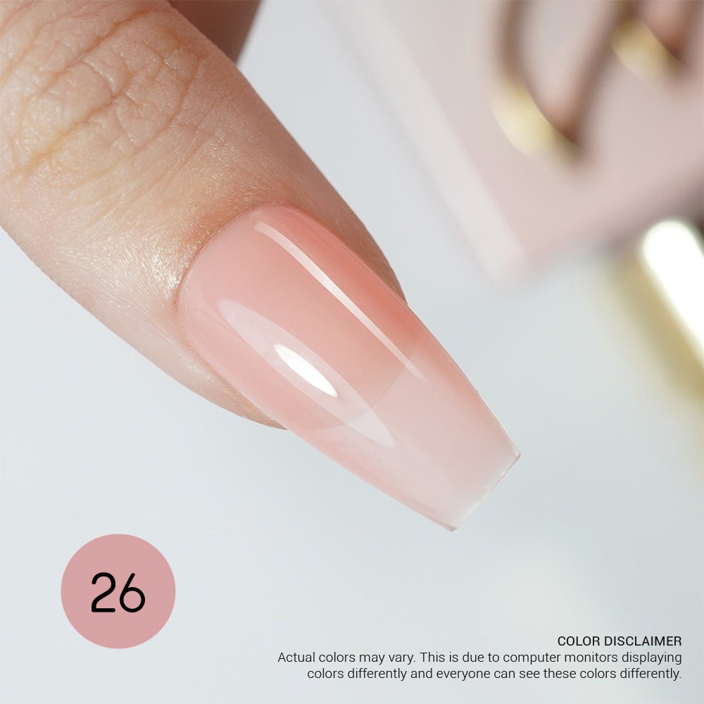 LAVIS Builder Gel In The Bottle - B26 - Gel Polish 15ml - DTK Nail Supply