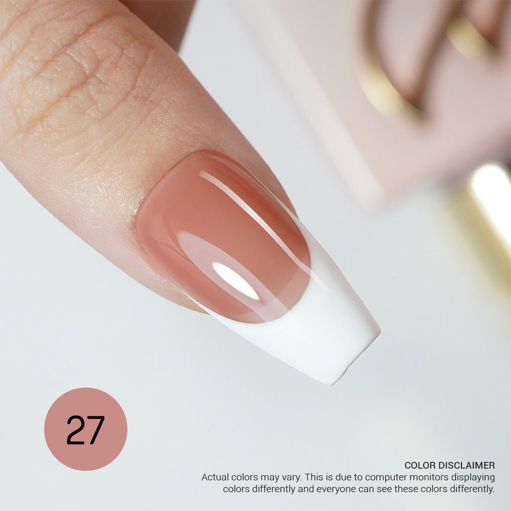 LAVIS Builder Gel In The Bottle - B27 - Gel Polish 15ml - DTK Nail Supply