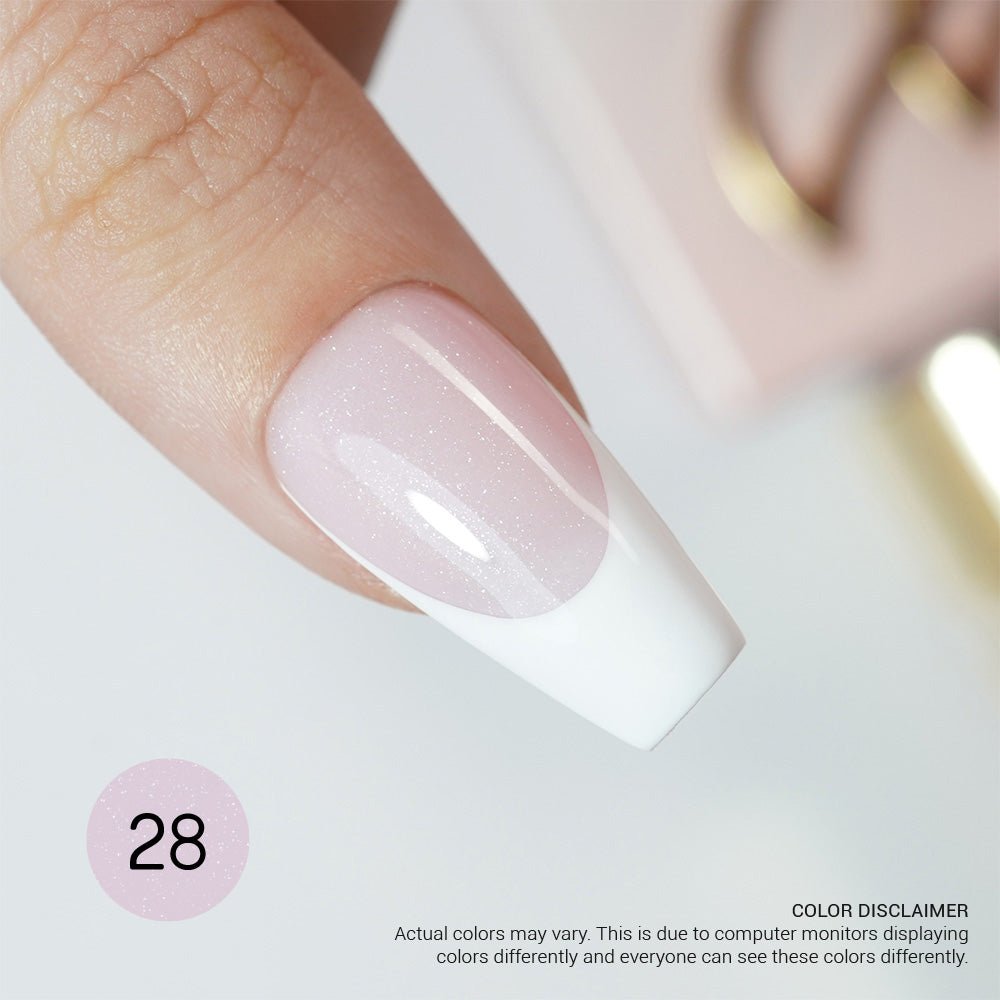 LAVIS Builder Gel In The Bottle - B28 - Gel Polish 15ml - DTK Nail Supply