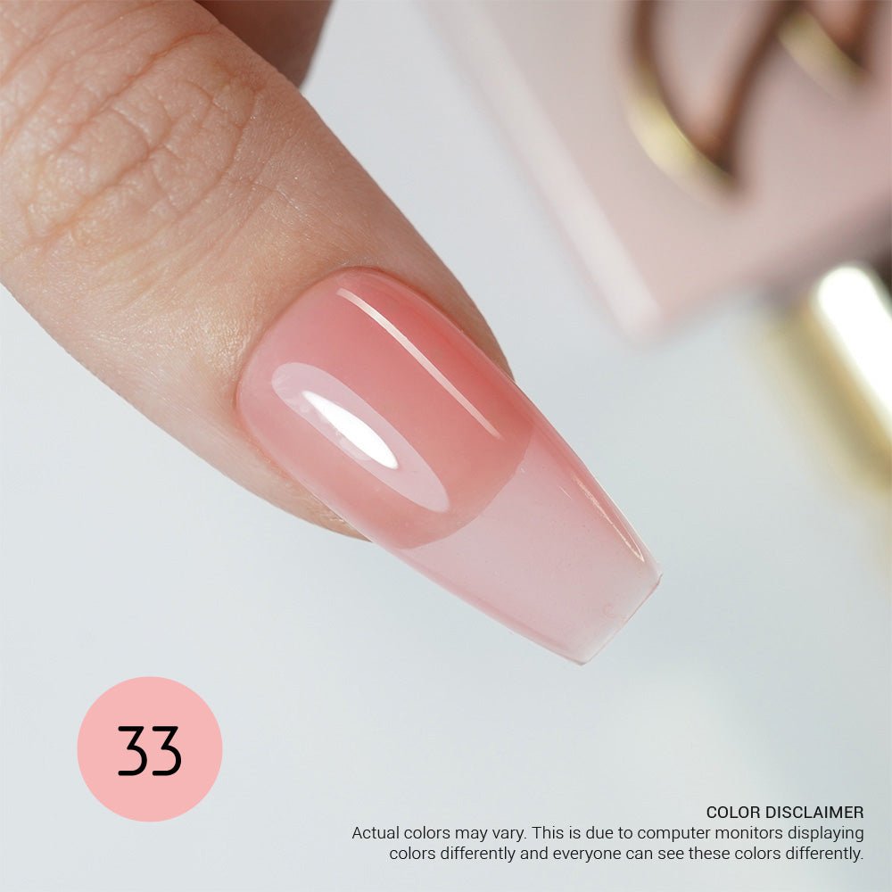 LAVIS Builder Gel In The Bottle - B33 - Gel Polish 15ml - DTK Nail Supply