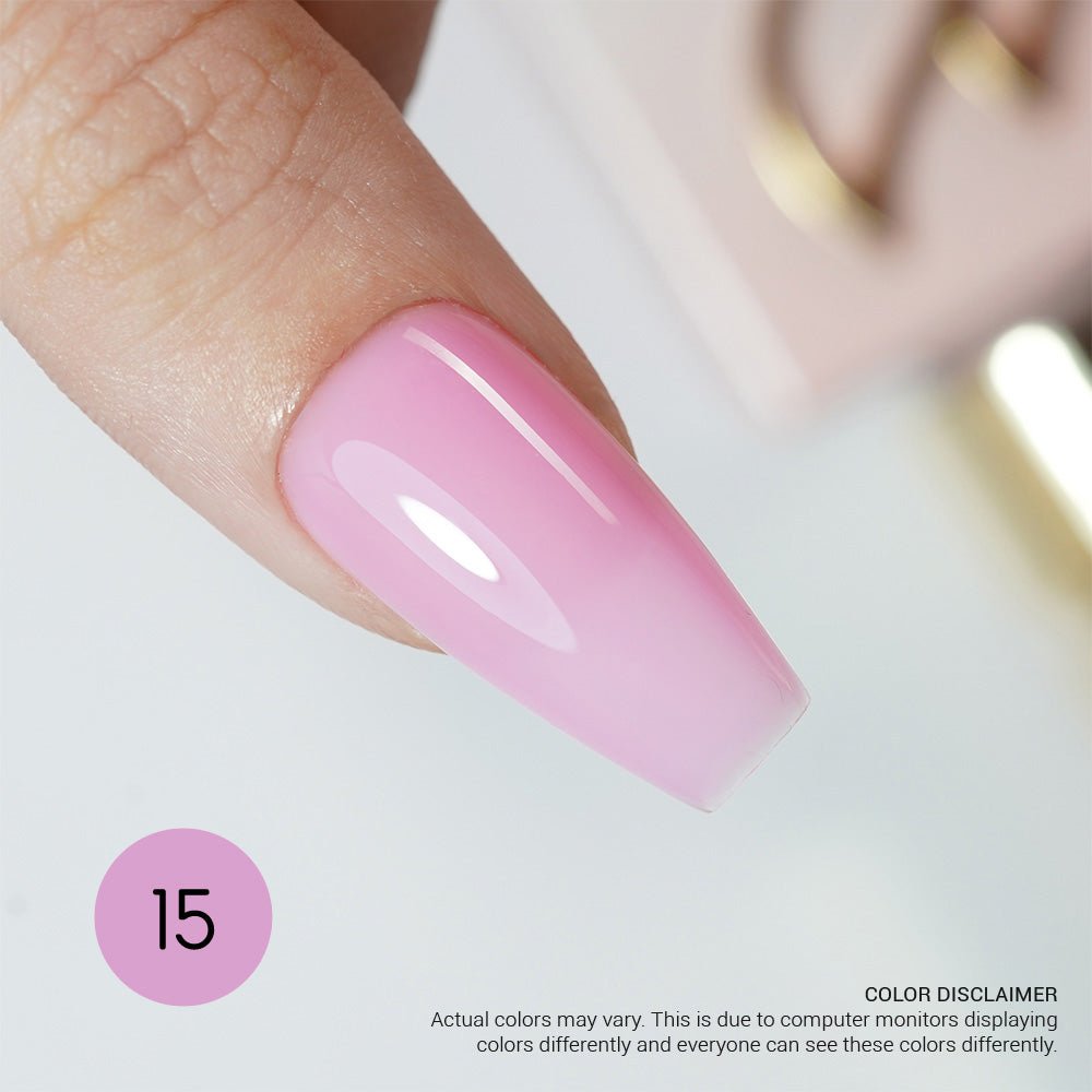 LAVIS Builder Gel In The Bottle Set 36 Colors V2 - DTK Nail Supply