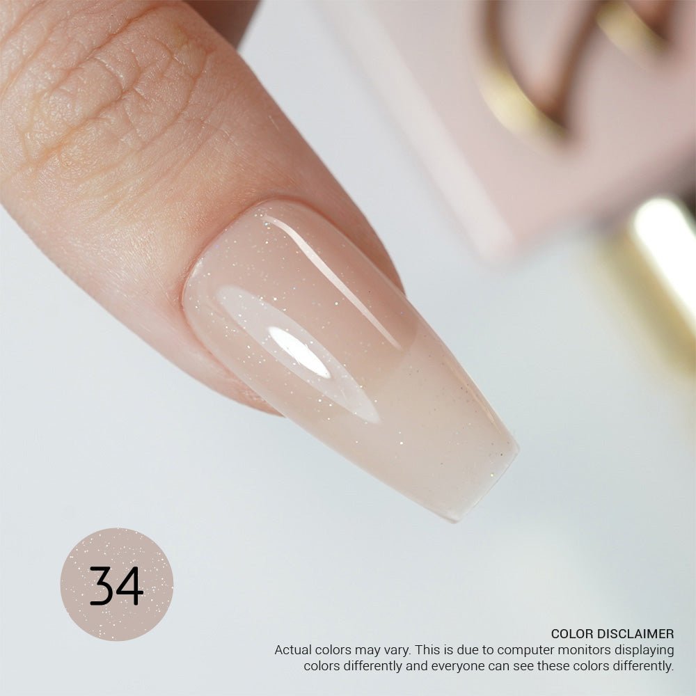 LAVIS Builder Gel In The Bottle Set 36 Colors V2 - DTK Nail Supply