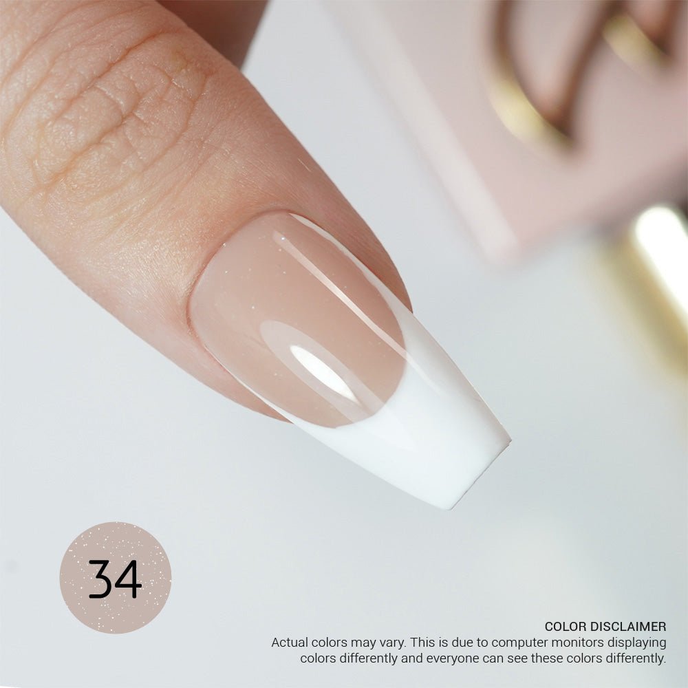 LAVIS Builder Gel In The Bottle Set 36 Colors V2 - DTK Nail Supply