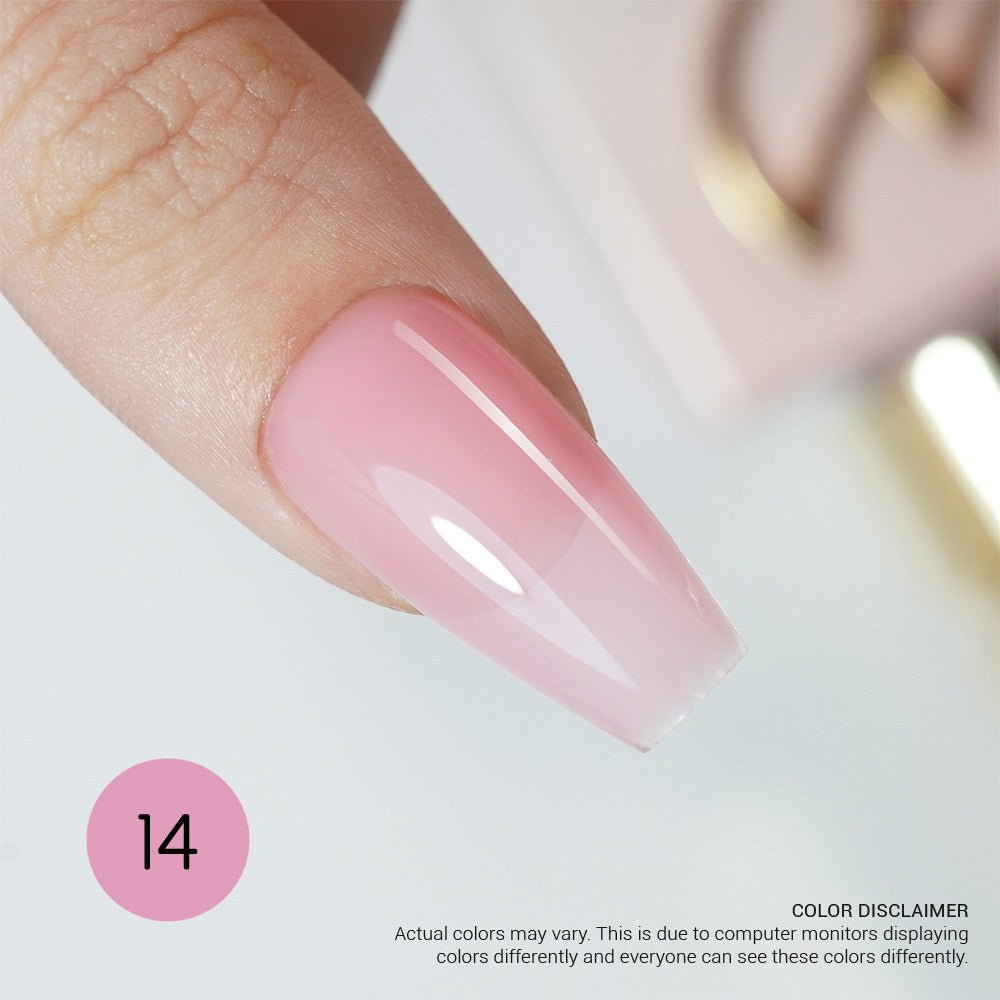 LAVIS Builder Gel In The Bottle Set 36 Colors V2 - DTK Nail Supply