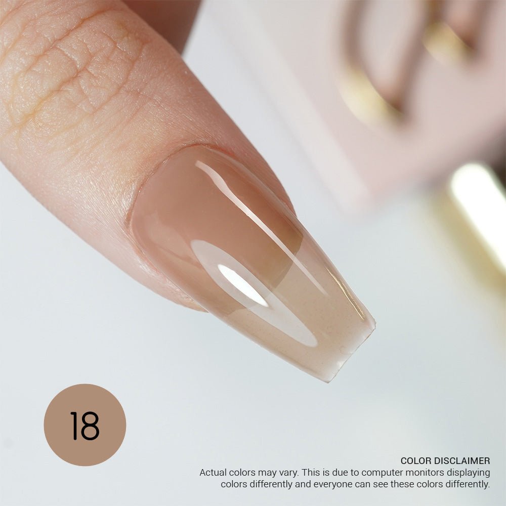 LAVIS Builder Gel In The Bottle Set 36 Colors V2 - DTK Nail Supply