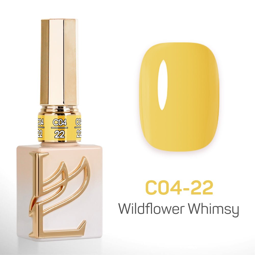 LAVIS C04 - 22 - Gel Polish 0.5 oz - Wildflower Whimsy Collection - DTK Nail Supply