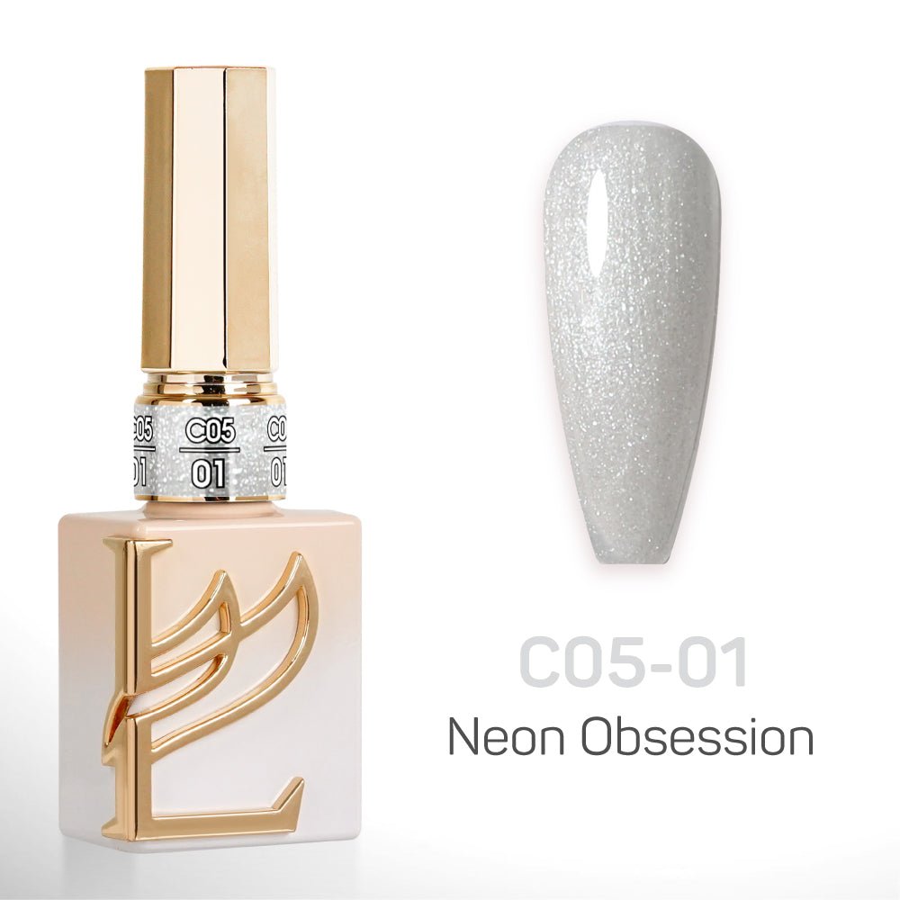 LAVIS C05 - 01 - Gel Polish 0.5 oz - Neon Obsession Collection - DTK Nail Supply