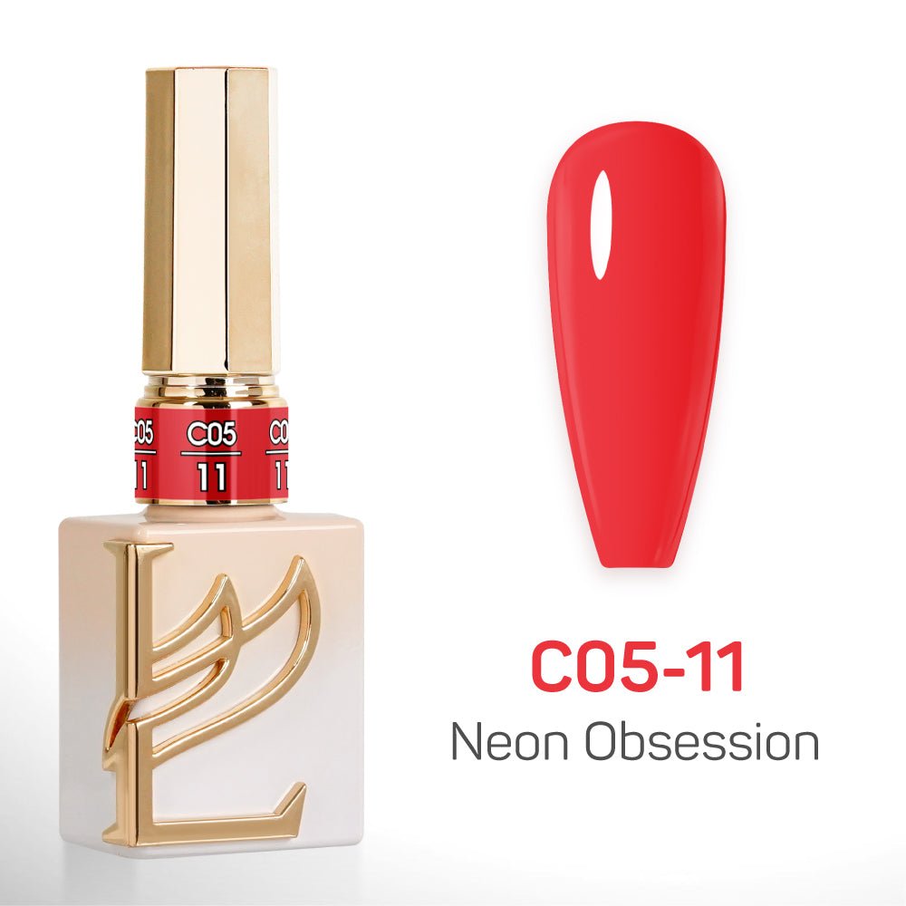 LAVIS C05 - 11 - Gel Polish 0.5 oz - Neon Obsession Collection - DTK Nail Supply
