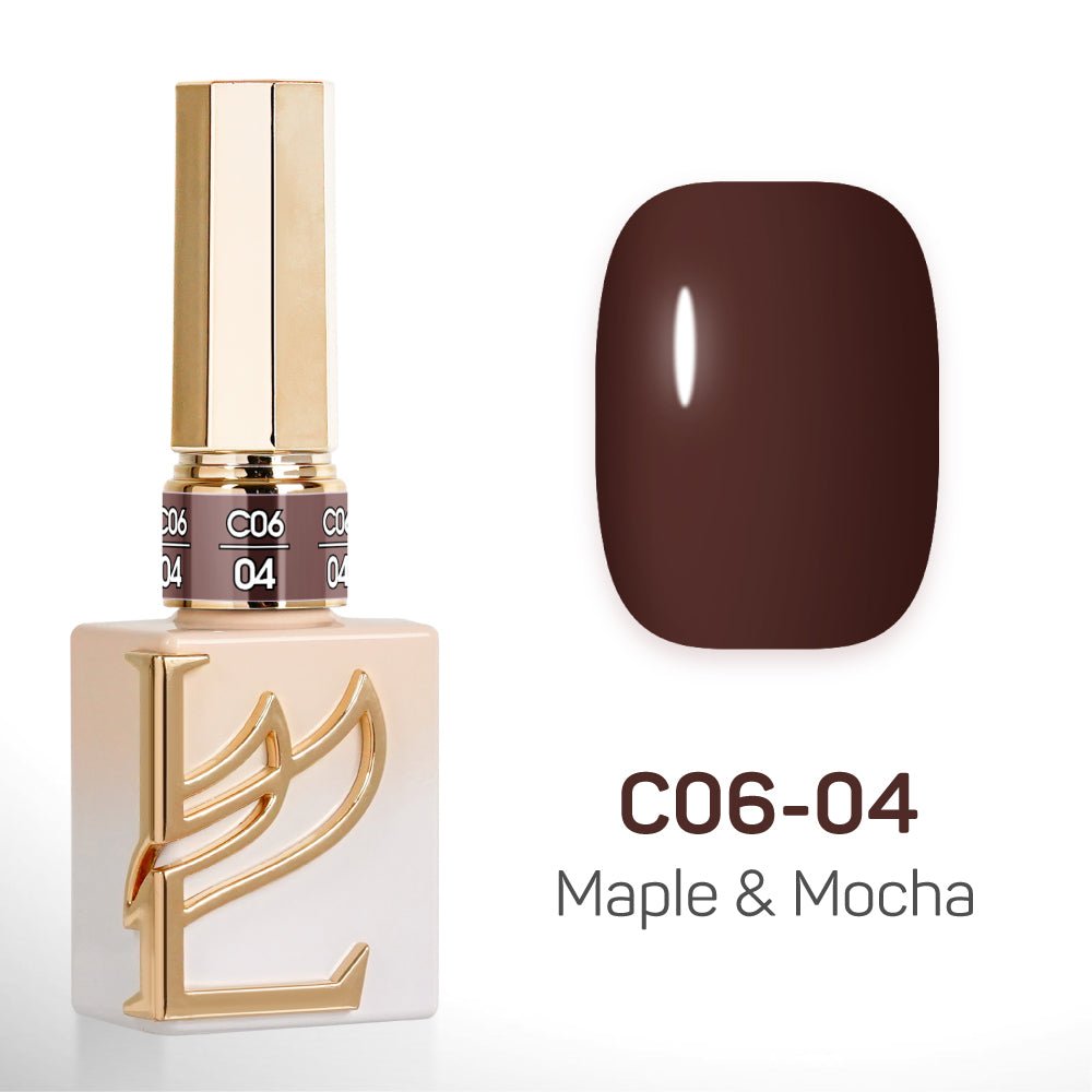 LAVIS C06 - 04 - Gel Polish 0.5 oz - Maple & Mocha Collection - DTK Nail Supply