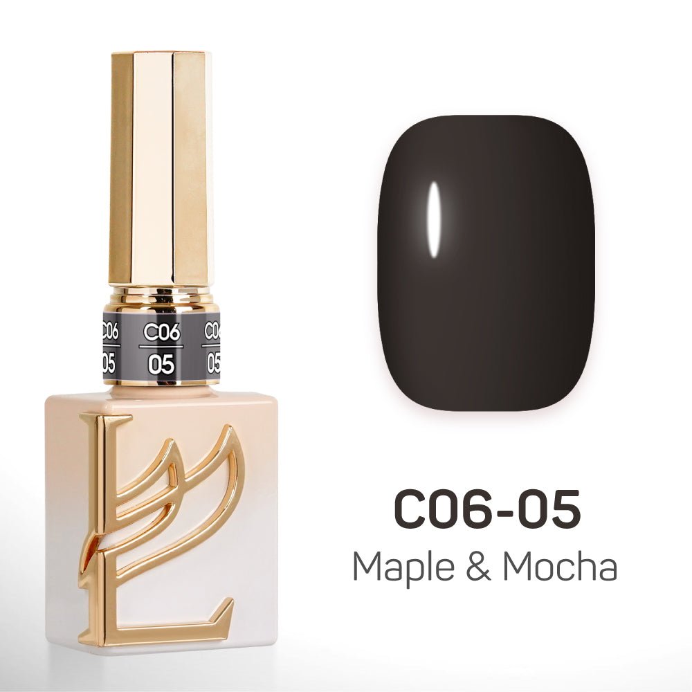LAVIS C06 - 05 - Gel Polish 0.5 oz - Maple & Mocha Collection - DTK Nail Supply