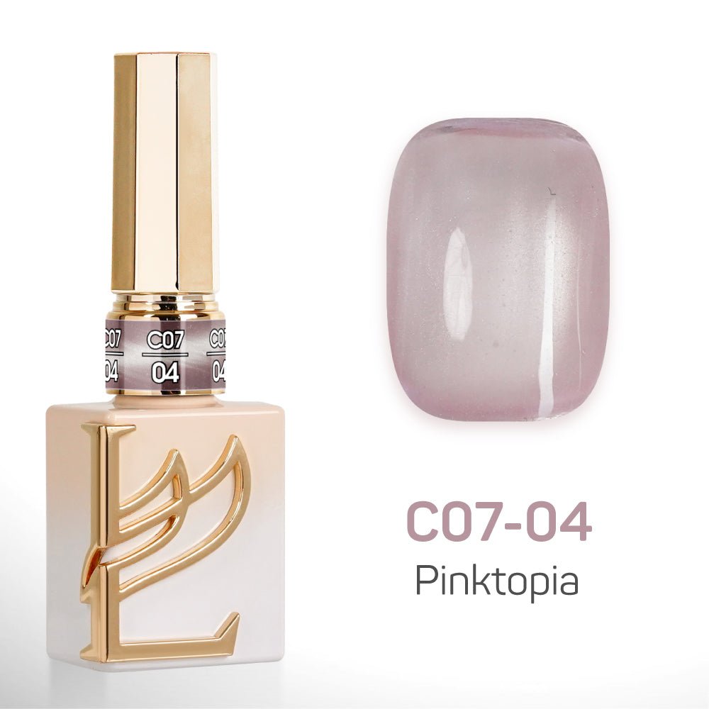 LAVIS C07 - 04 - Gel Polish 0.5 oz - Pinktopia Collection - DTK Nail Supply