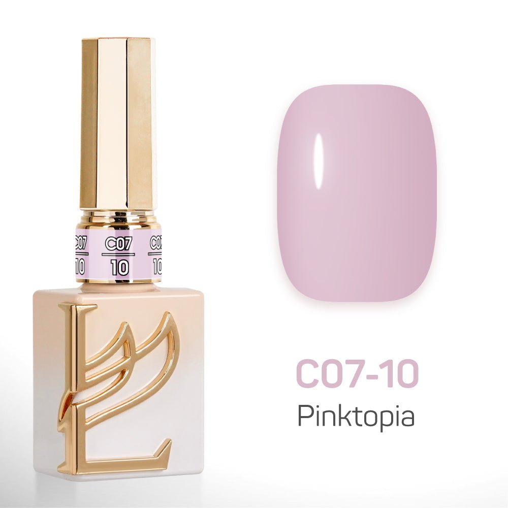 LAVIS C07 - 10 - Gel Polish 0.5 oz - Pinktopia Collection - DTK Nail Supply