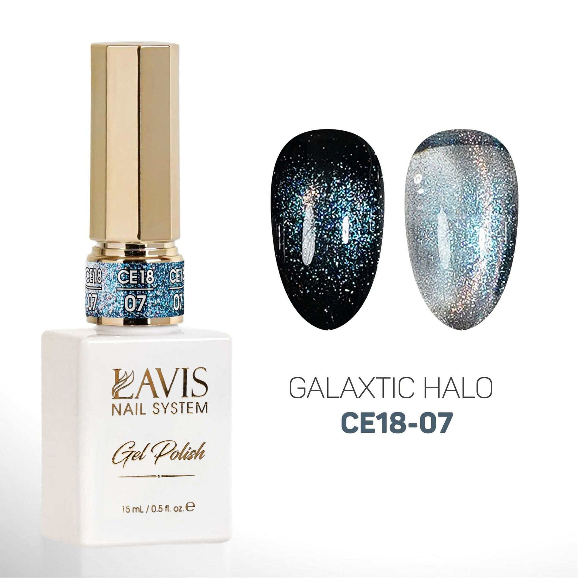 LAVIS Cat Eye Collection - Galaxtic Halo CE18 (A) - DTK Nail Supply