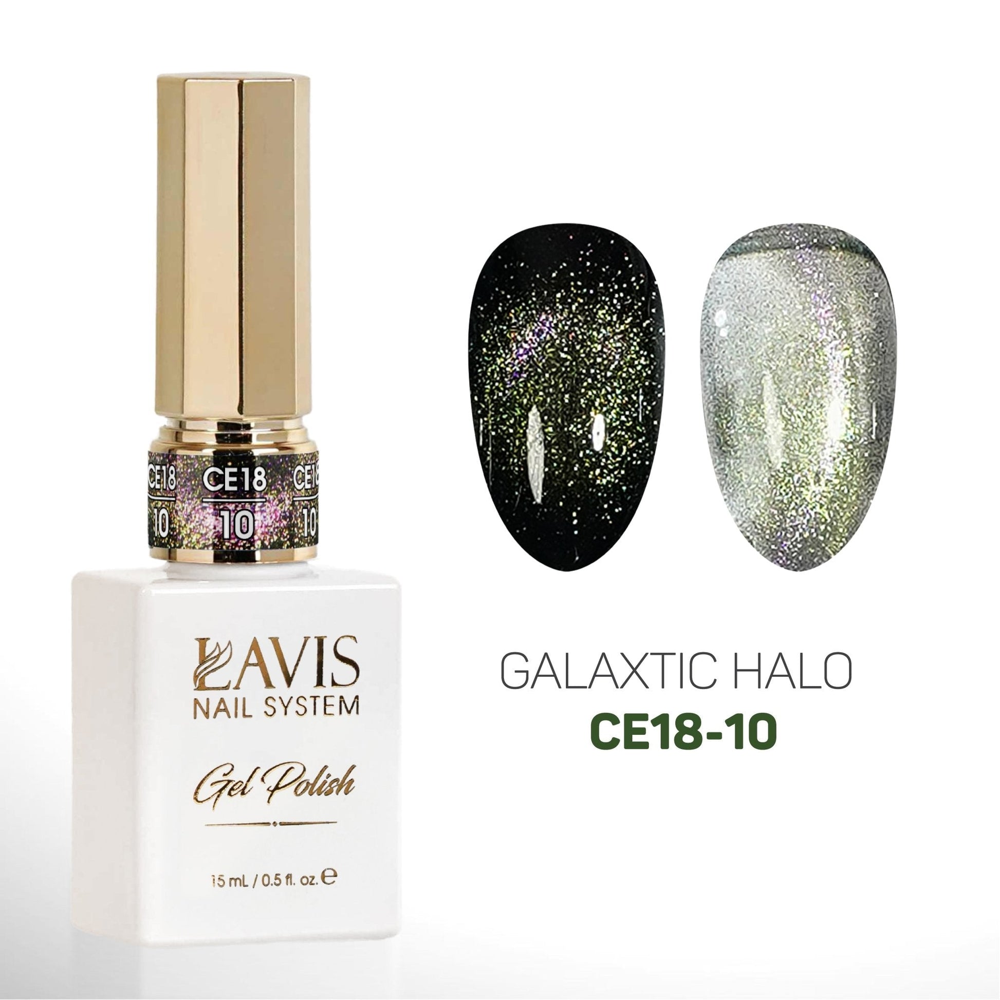 LAVIS Cat Eye Collection - Galaxtic Halo CE18 (A) - DTK Nail Supply