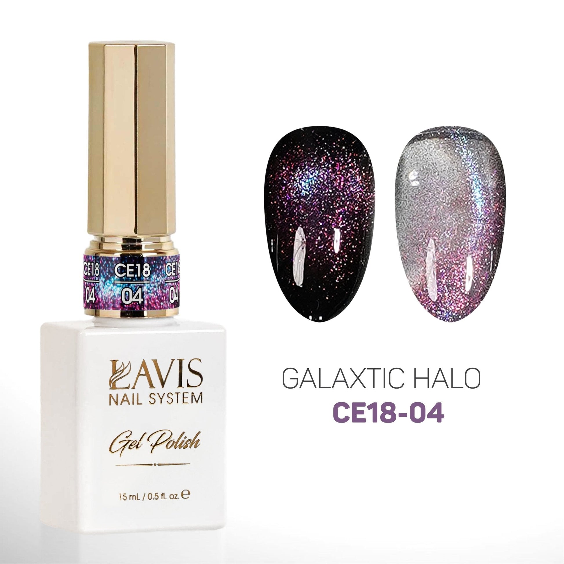LAVIS Cat Eye Collection - Galaxtic Halo CE18 (A) - DTK Nail Supply