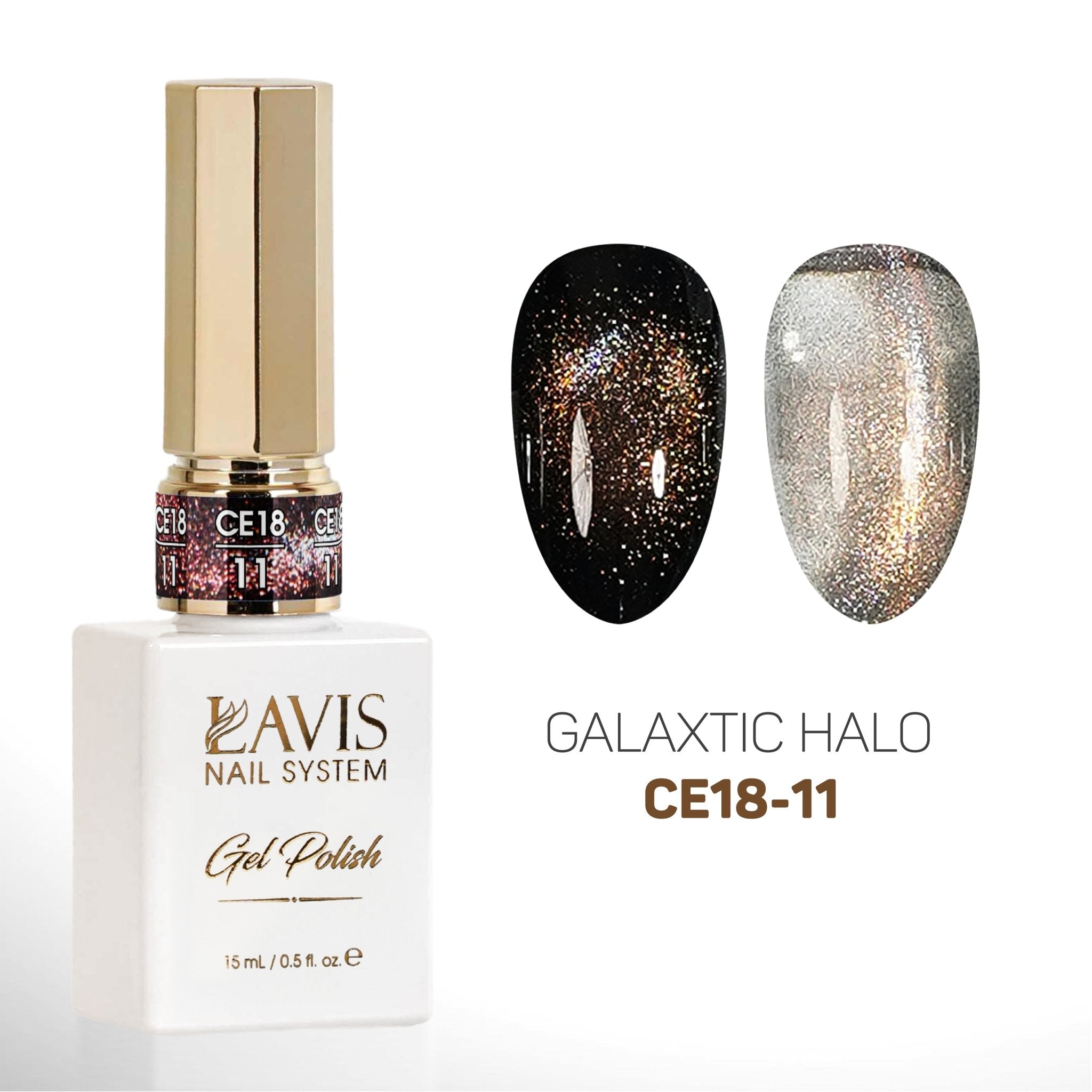 LAVIS Cat Eye Collection - Galaxtic Halo CE18 (A) - DTK Nail Supply