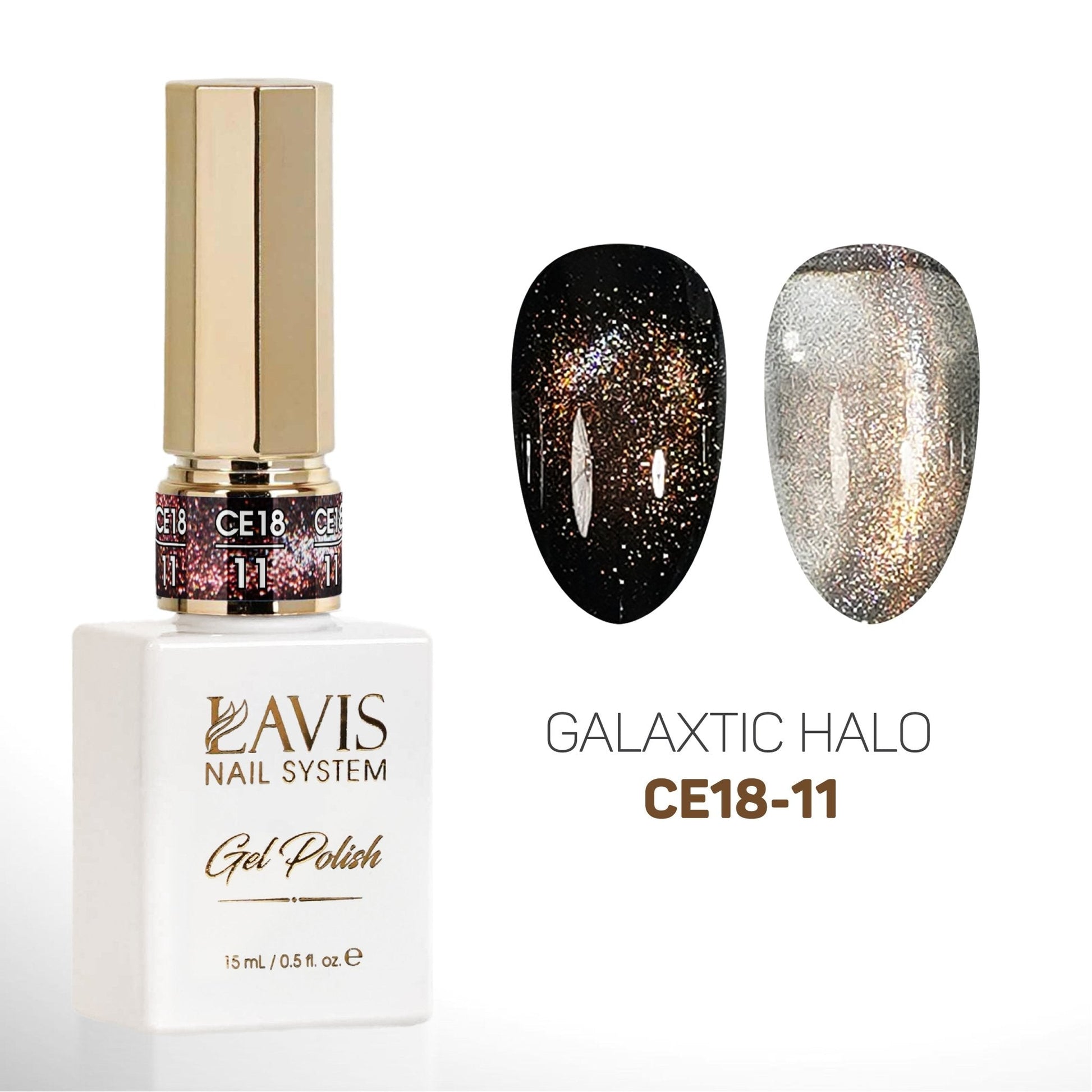 LAVIS Cat Eye Collection - Galaxtic Halo CE18 (A) - DTK Nail Supply