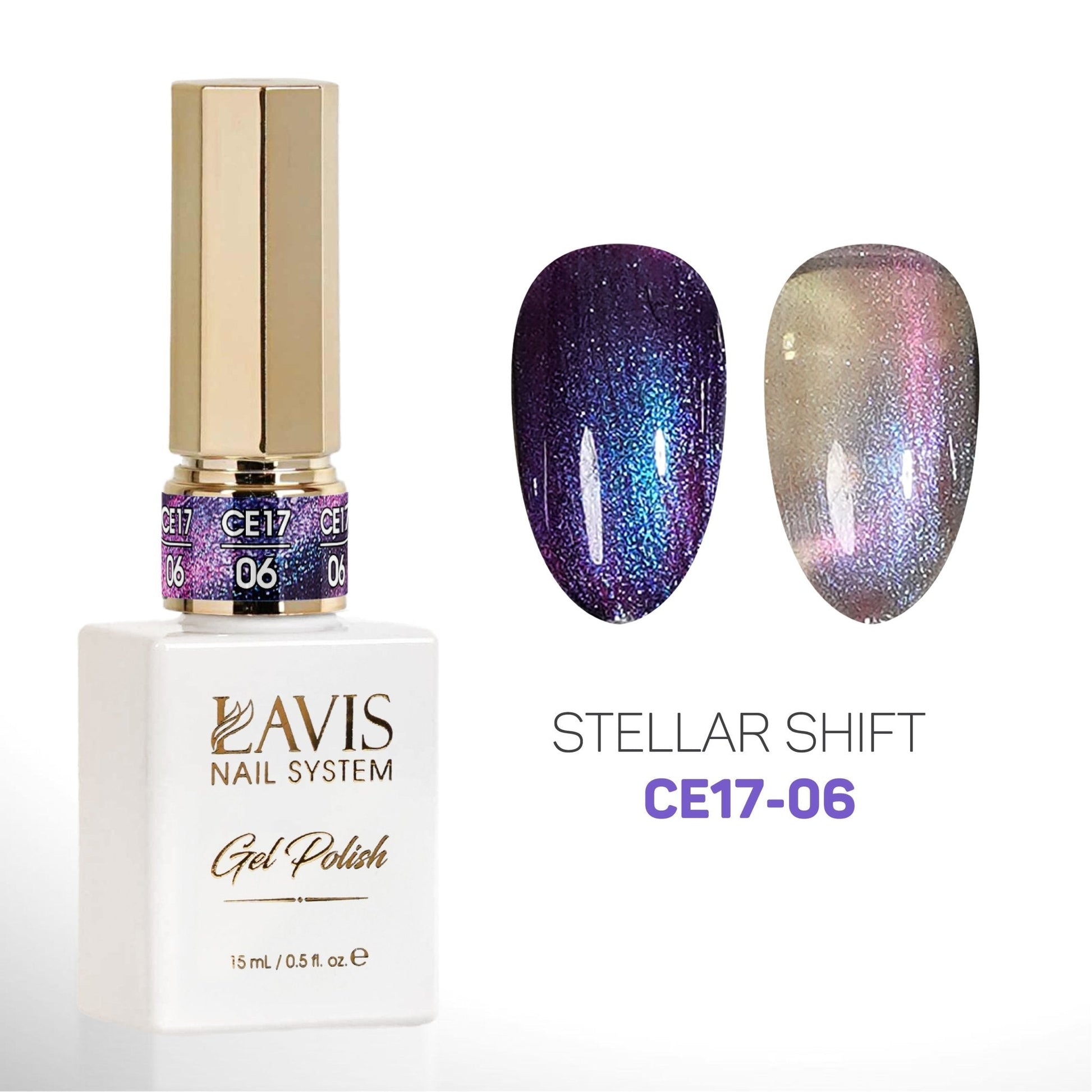 LAVIS Cat Eye Collection - Stellar Shift CE17 (A) - DTK Nail Supply