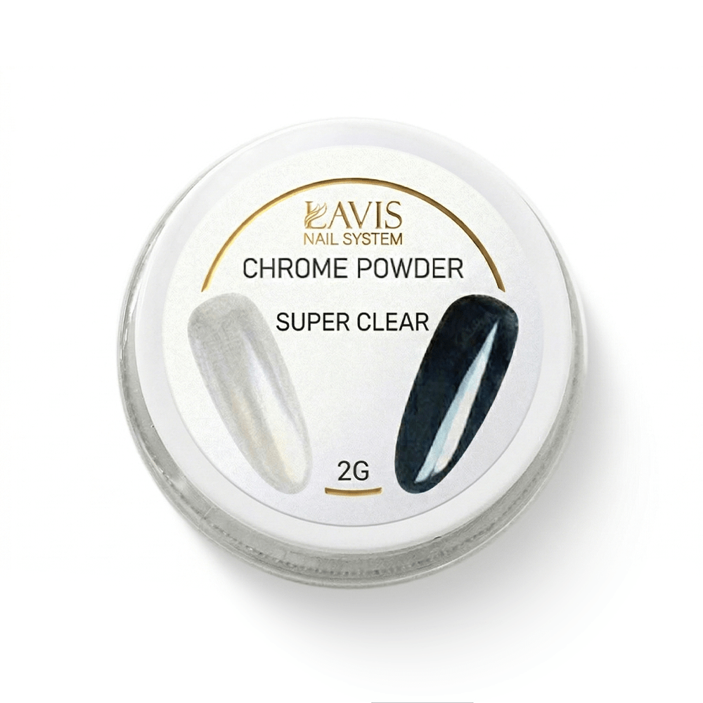 LAVIS Chrome Powder - Super Clear - 2g