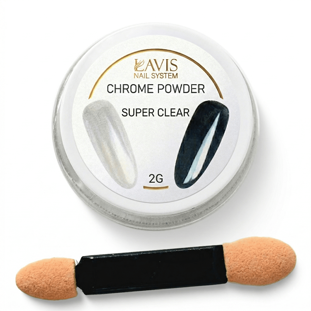 LAVIS Chrome Powder - Super Clear - 2g