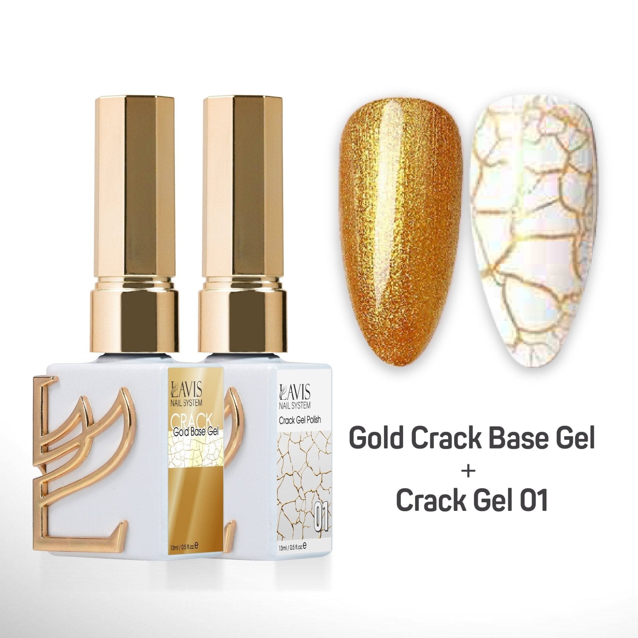 LAVIS Crack Gel 01 - 0.5 oz - DTK Nail Supply