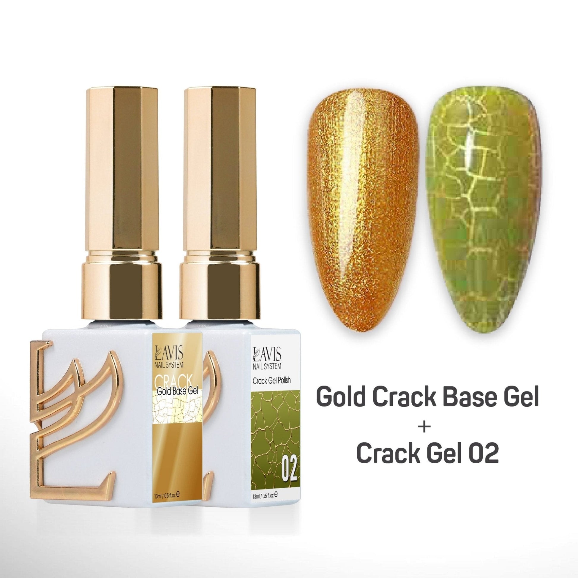 LAVIS Crack Gel 02 - 0.5 oz - DTK Nail Supply