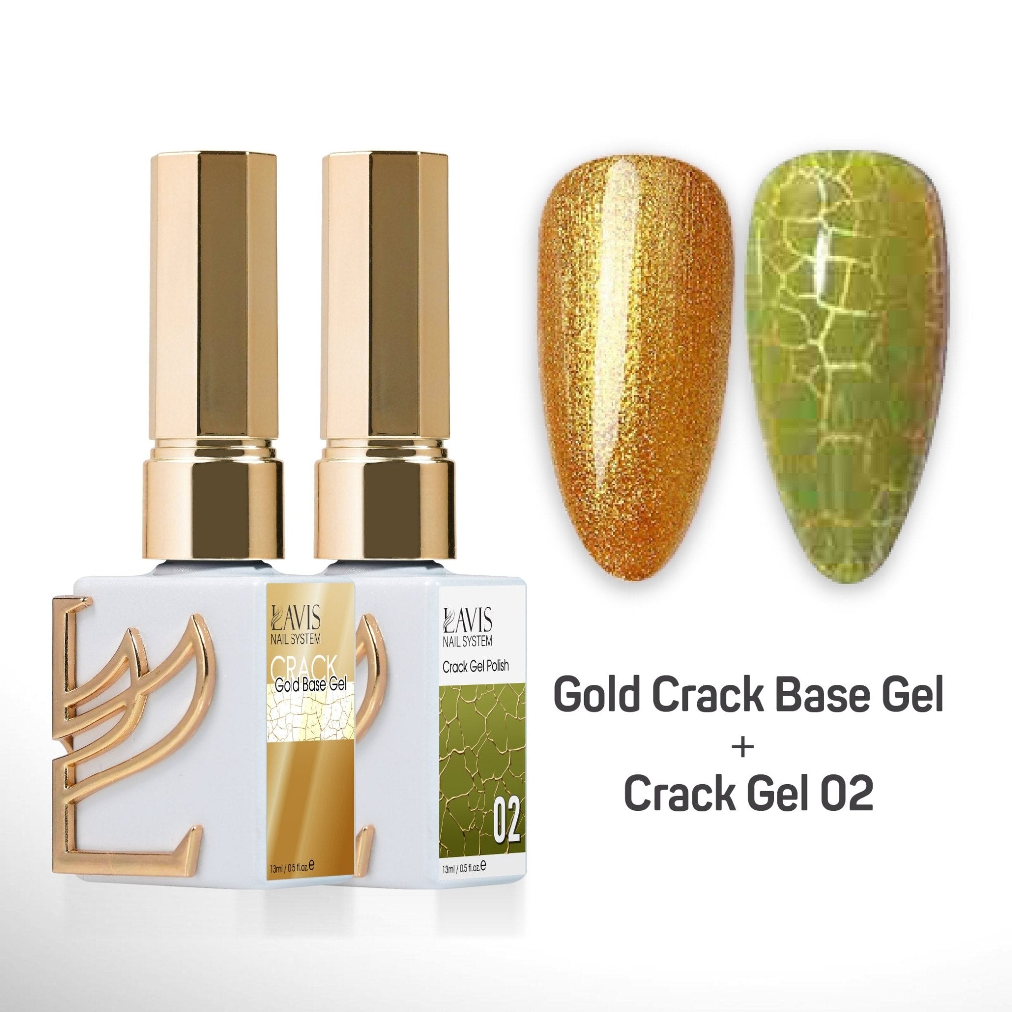 LAVIS Crack Gel 02 - 0.5 oz - DTK Nail Supply