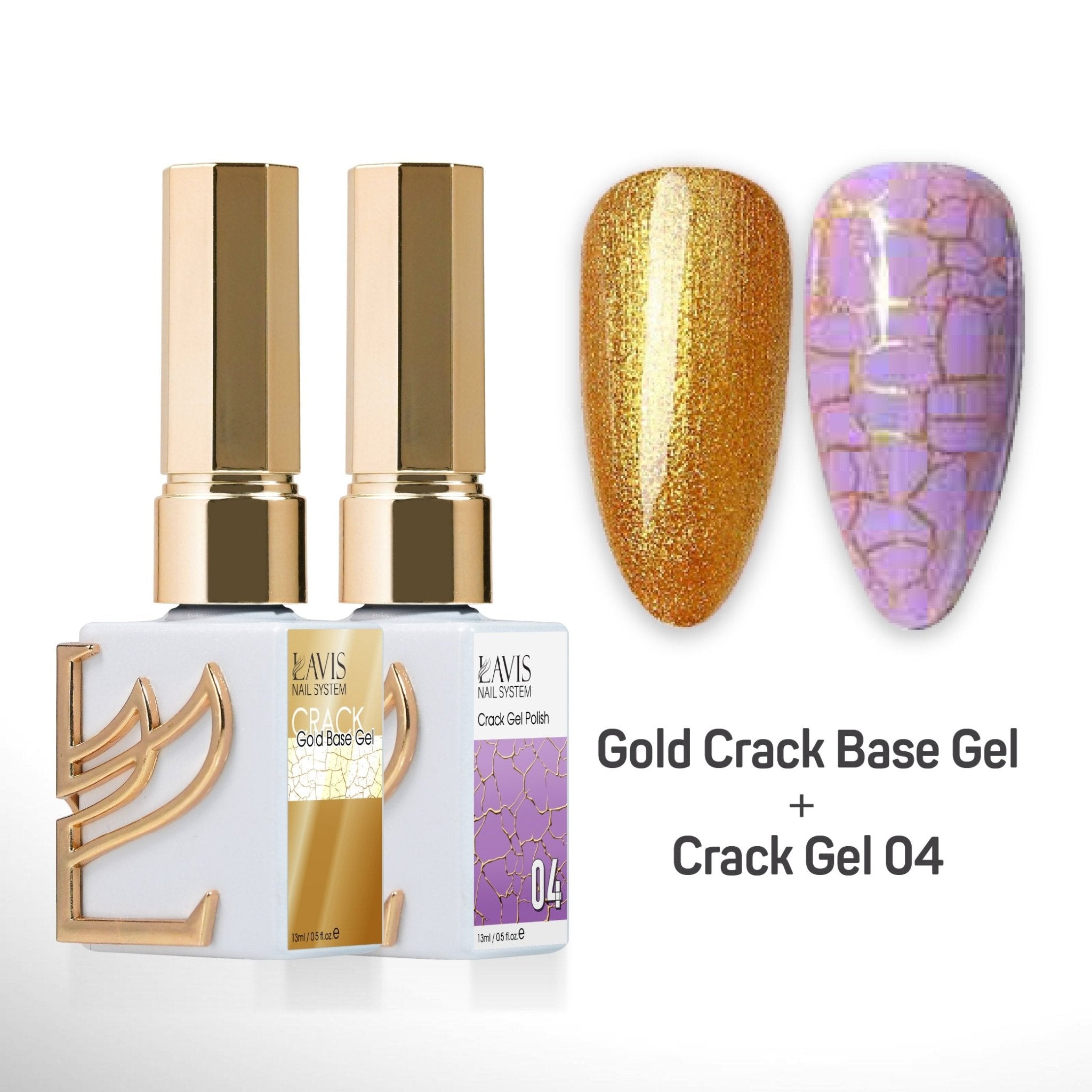 LAVIS Crack Gel 04 - 0.5 oz - DTK Nail Supply