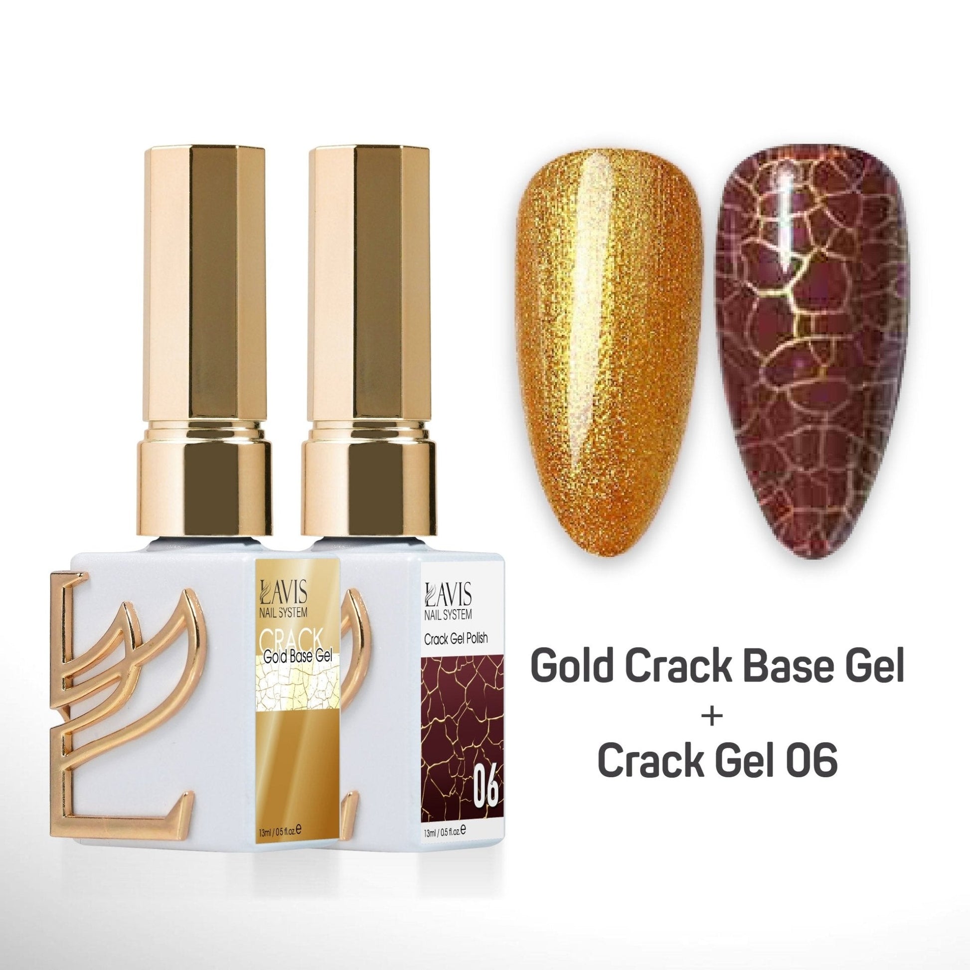 LAVIS Crack Gel 06 - 0.5 oz - DTK Nail Supply