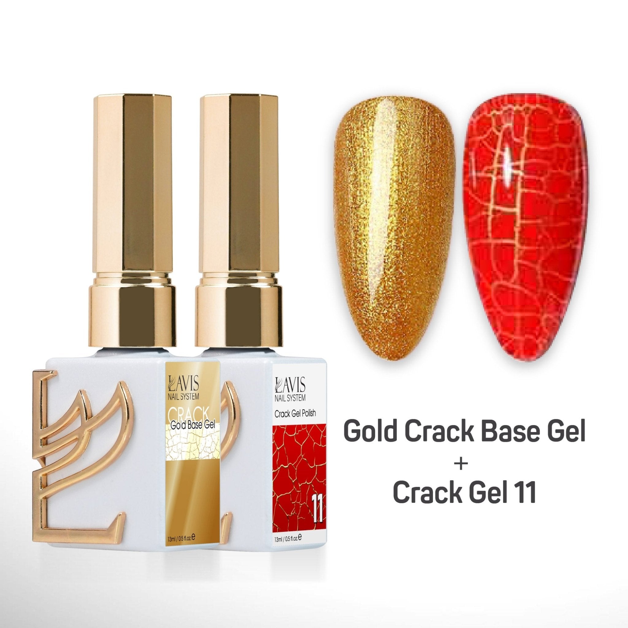 LAVIS Crack Gel 11 - 0.5 oz - DTK Nail Supply