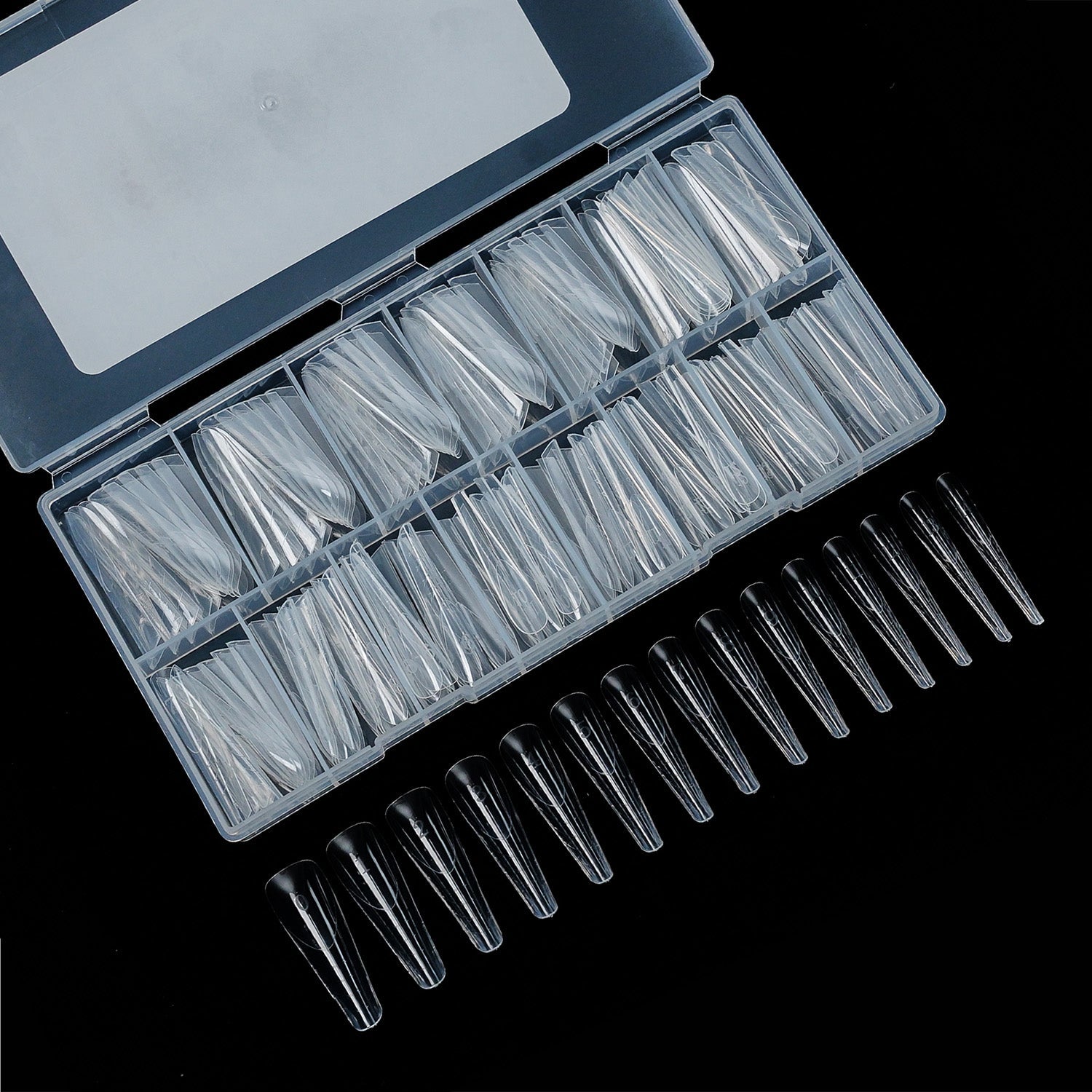 LAVIS - Dual Form Rounded Stiletto Matte - DTK Nail Supply