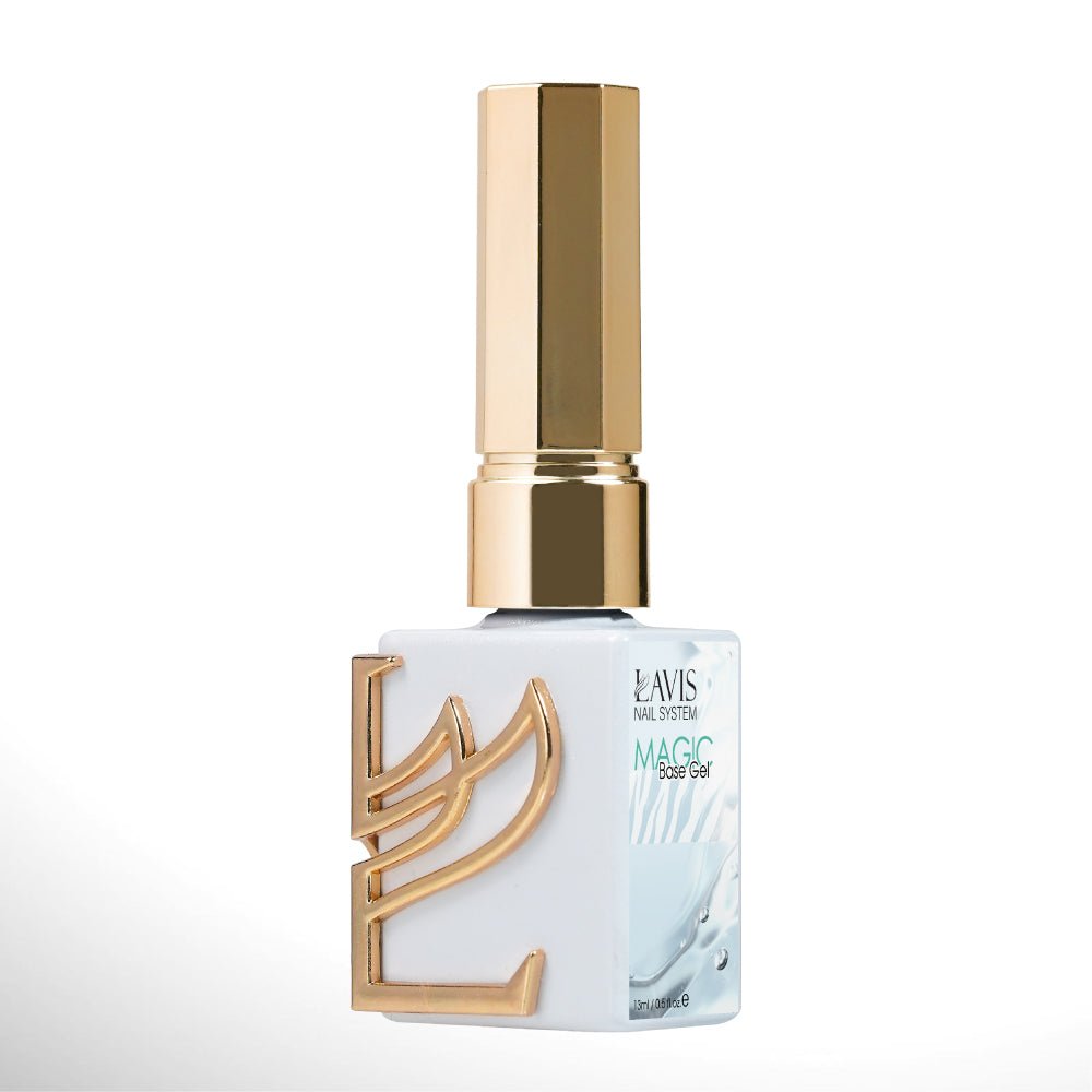 LAVIS Magic Base Gel - 0.5 oz - DTK Nail Supply