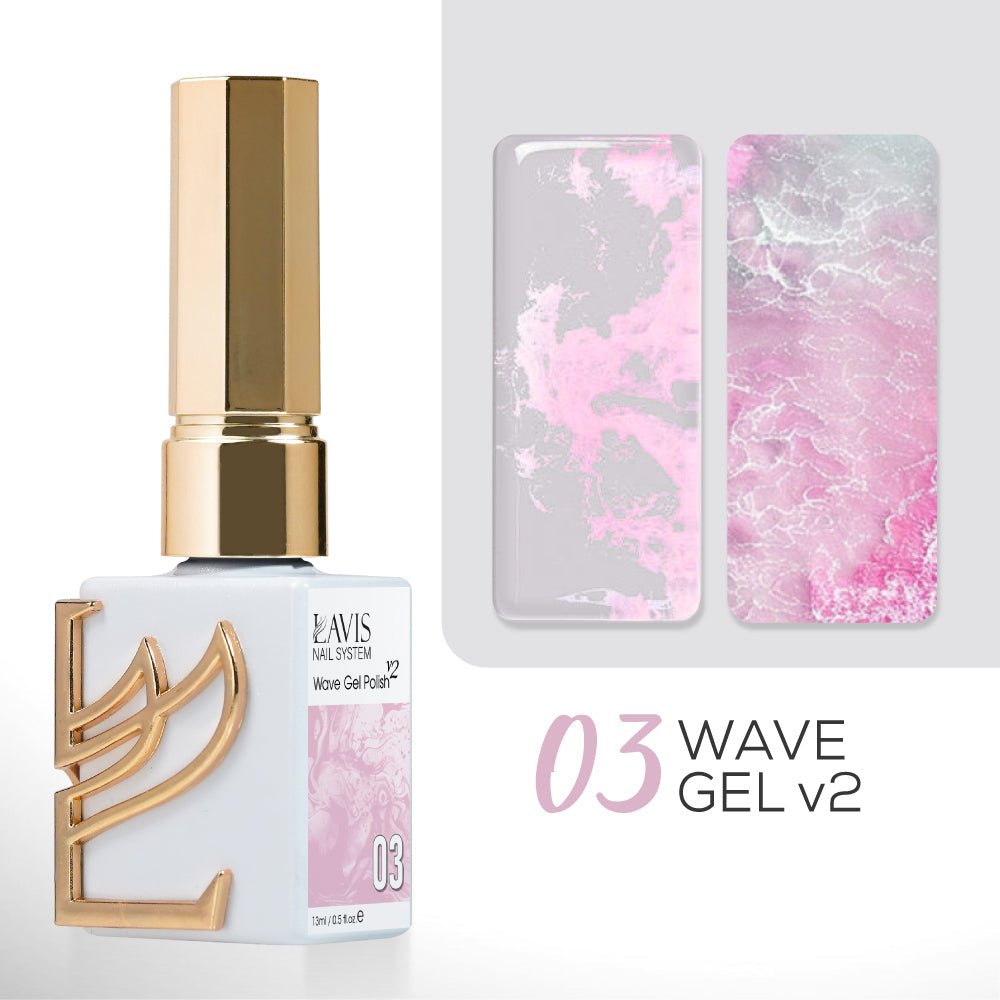 LAVIS Wave Gel (Ver 2) - 03 - 0.5 oz - DTK Nail Supply