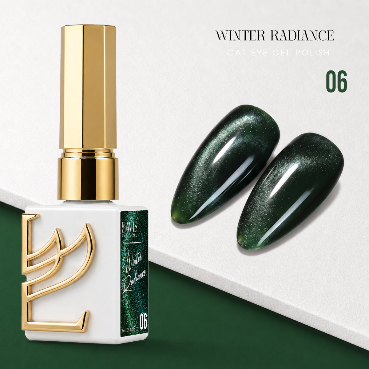 LAVIS Cat Eye Winter Radiance Set, 12 Colors