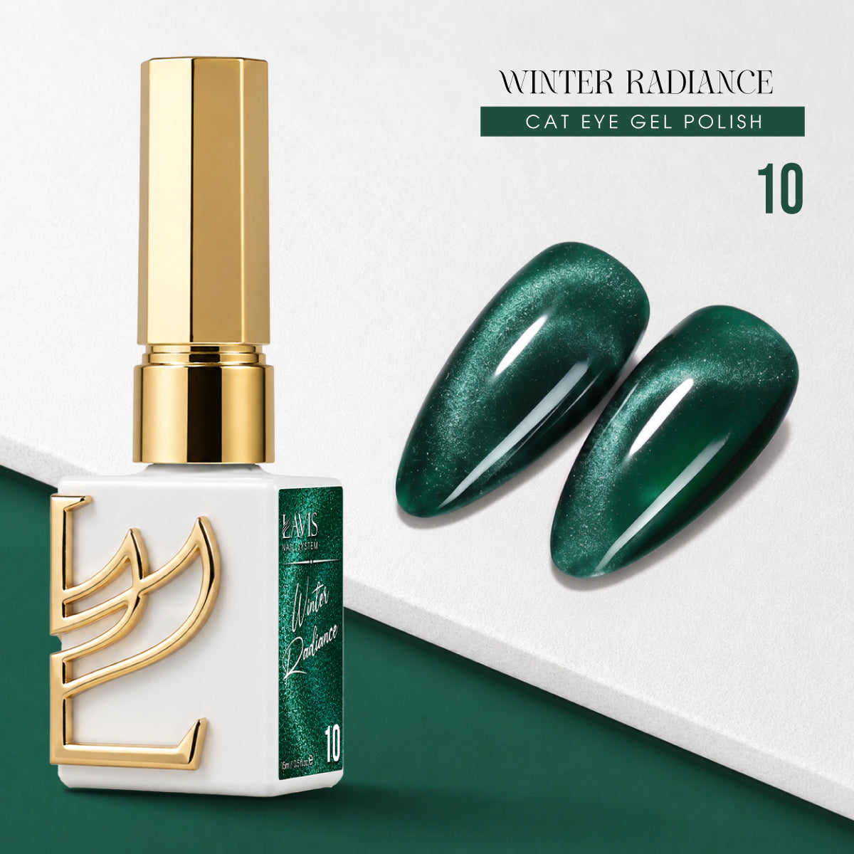 LAVIS Cat Eye Winter Radiance Set, 12 Colors