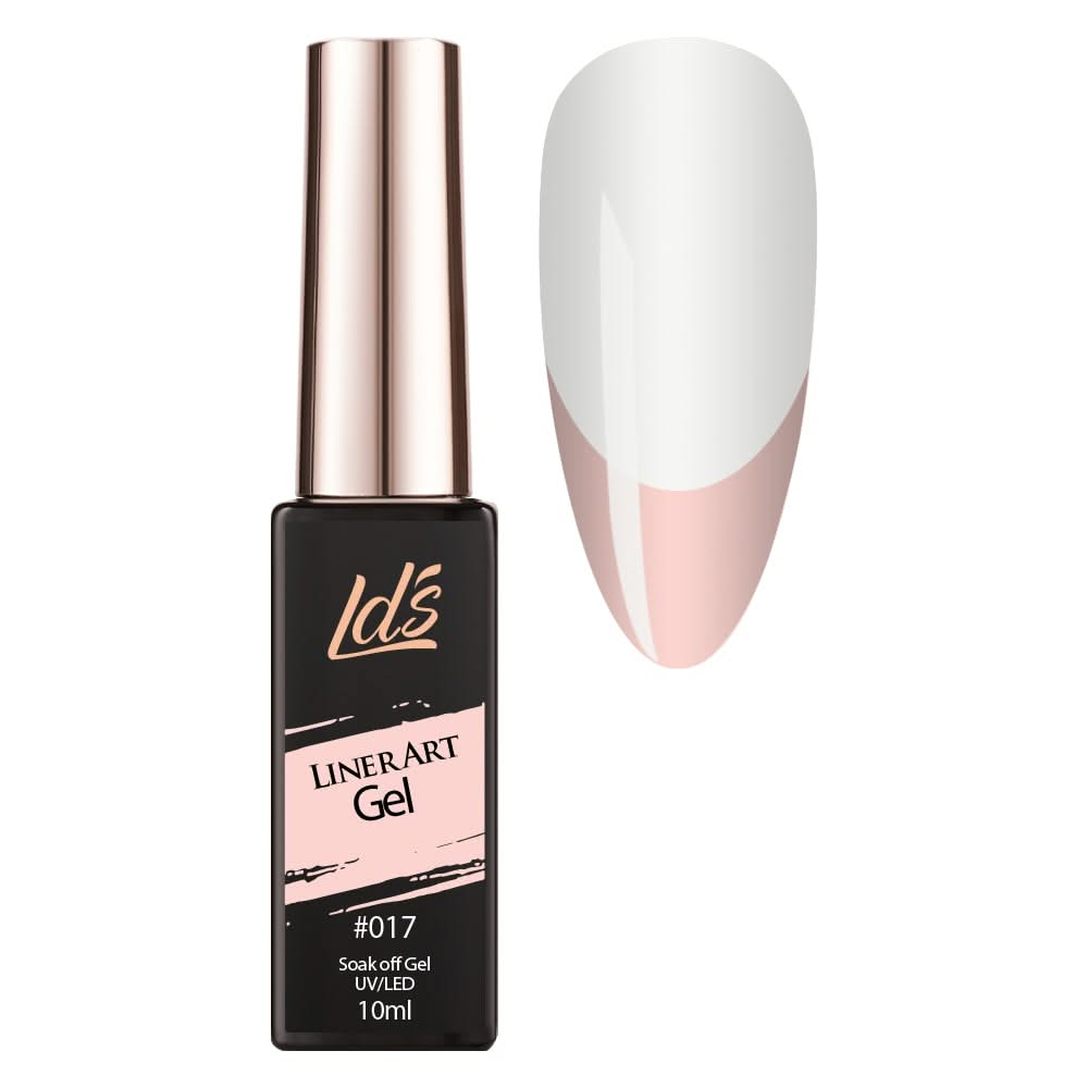 LDS Gel Polish Nail Art Liner - Blush Pink 17 (ver 2) - DTK Nail Supply