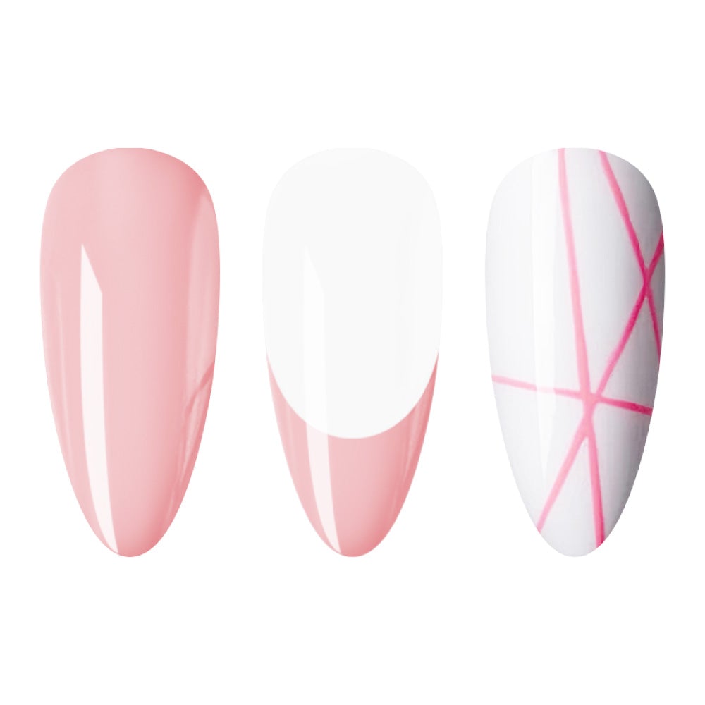 LDS Gel Polish Nail Art Liner - Pastel Pink 03 (ver 2) - DTK Nail Supply