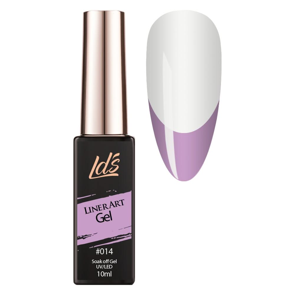 LDS Gel Polish Nail Art Liner - Pastel Purple 14 (ver 2) - DTK Nail Supply