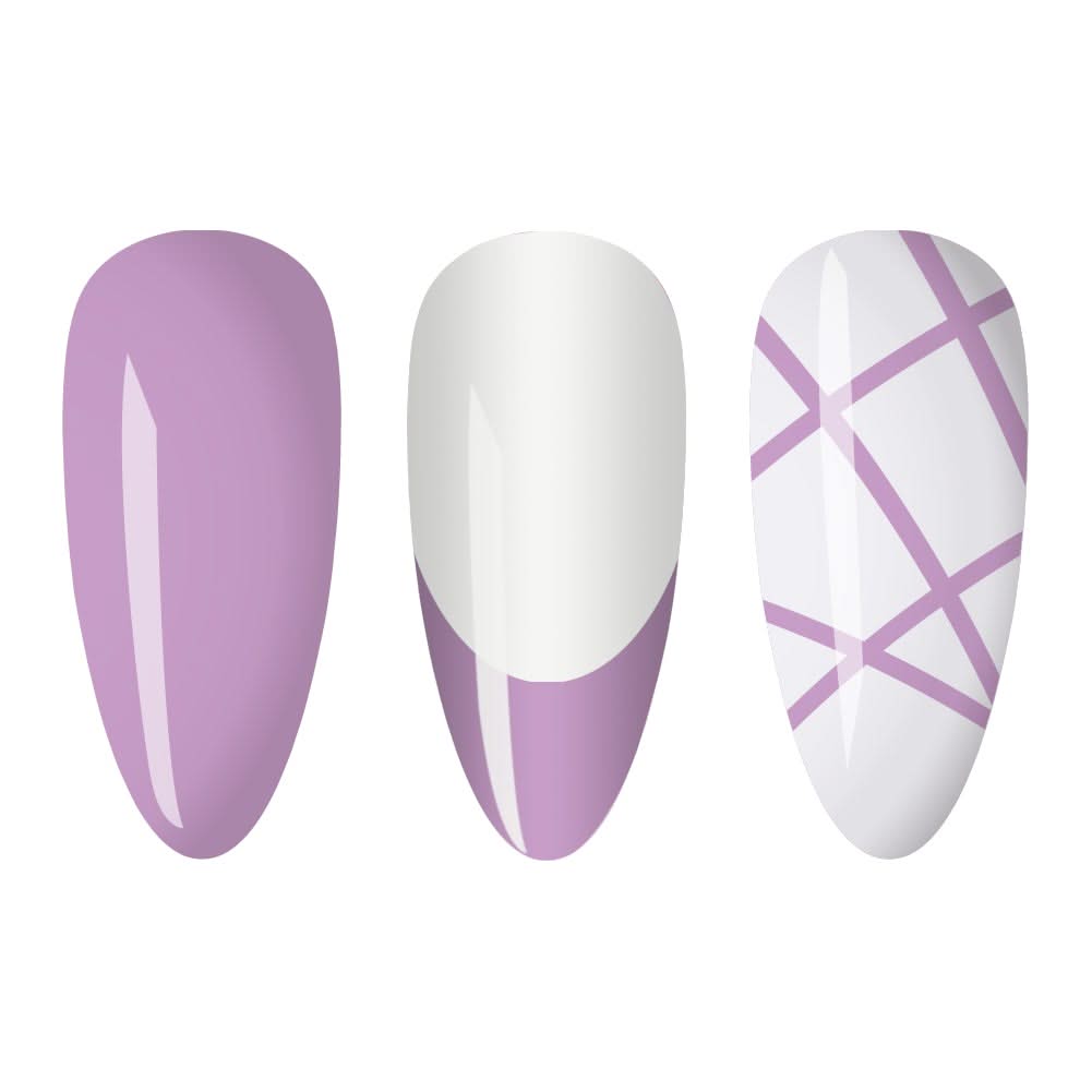 LDS Gel Polish Nail Art Liner - Pastel Purple 14 (ver 2) - DTK Nail Supply